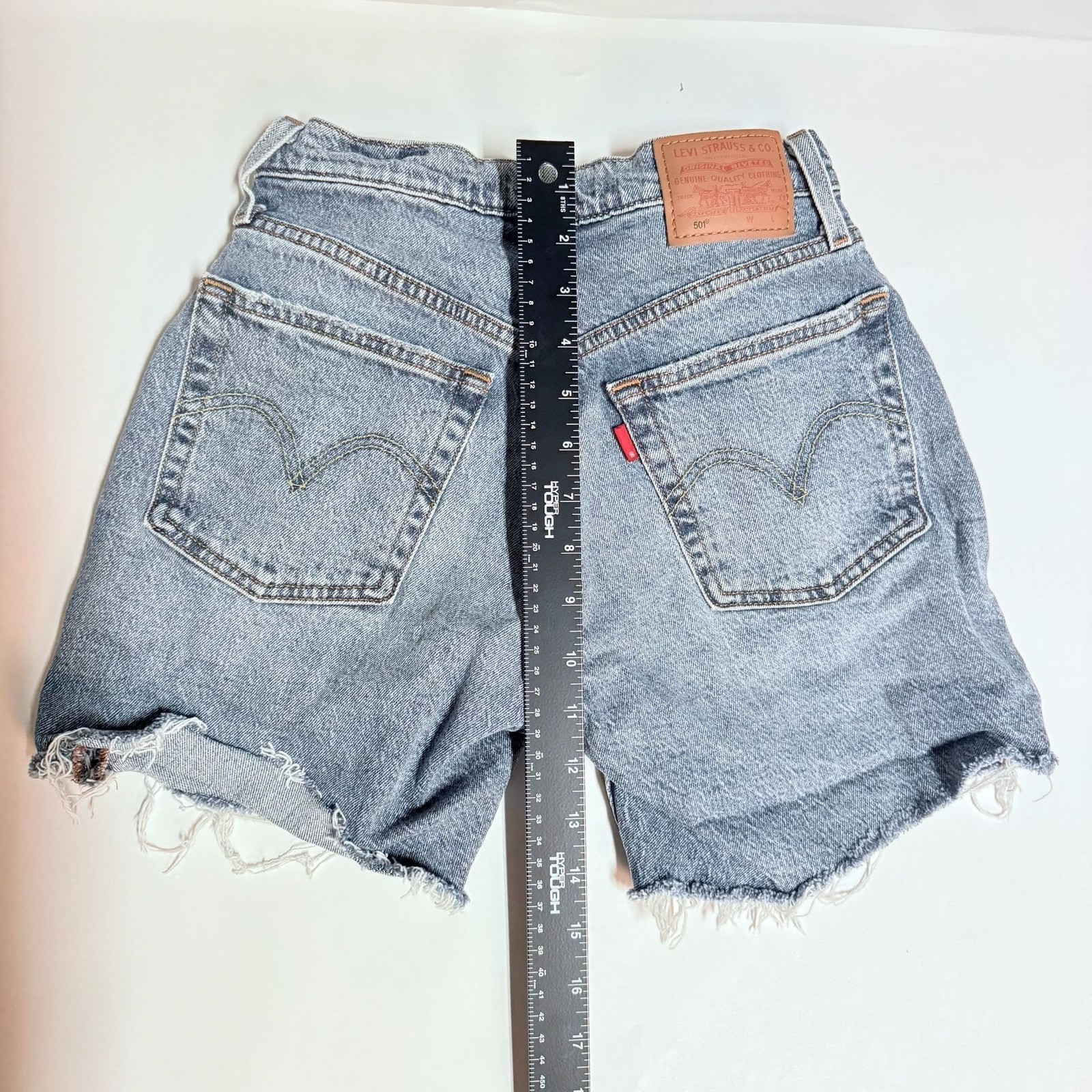 Levi’s Premium 501 Original Cut-Off Denim Shorts