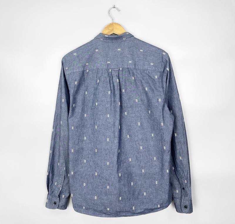 Men’s Lyle & Scott Shirt Navy 40 /L / 48