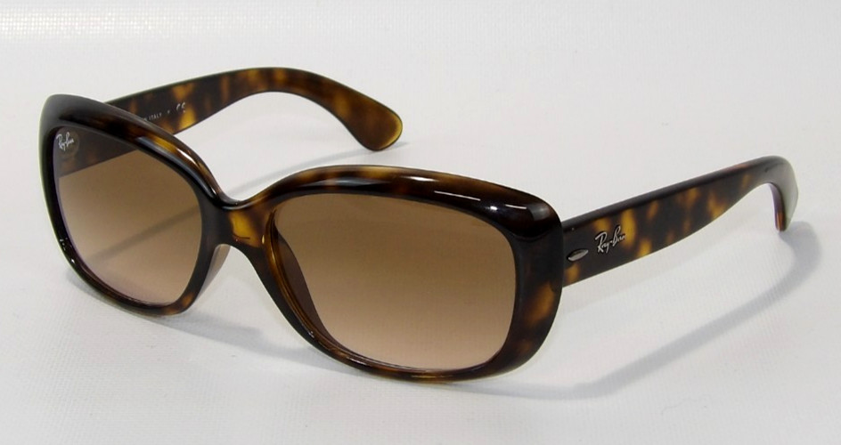 Ray Ban RB4101 Jackie Ohh Sunglasses Polished Light Havana Brown Polarized 58 17