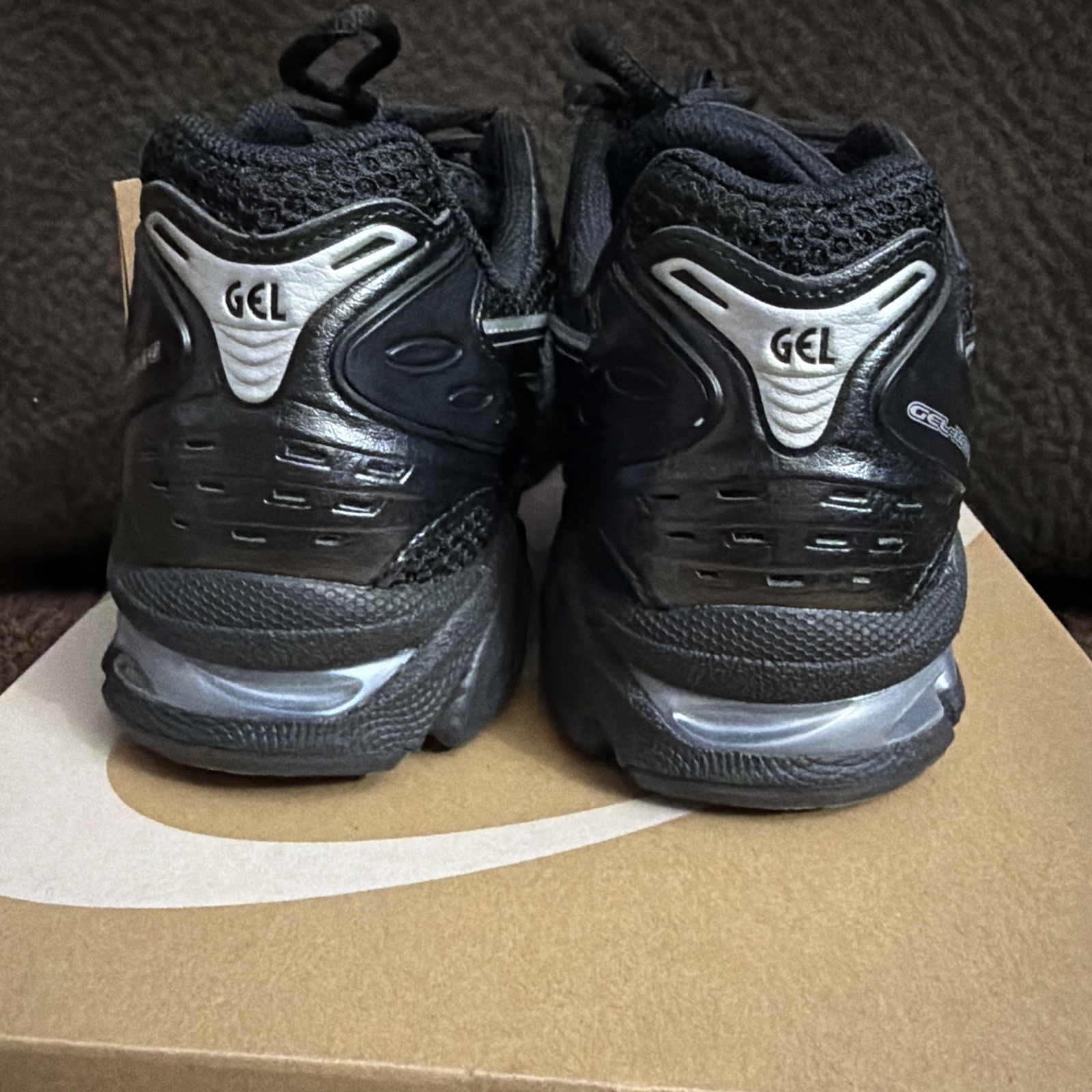 ASICS Gel-Kayano 14 Black Pure Silver 1201A019-006 Men’s Size 10