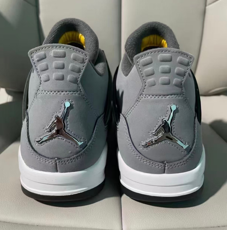 Nike Air Jordan 4 “Cool Grey” Retro Men’s Mid Top Basketball Shoes 308497-007
