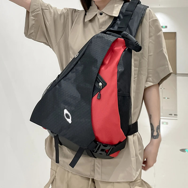 Large capacity chest bag, large capacity side back crossbody bag, multiple