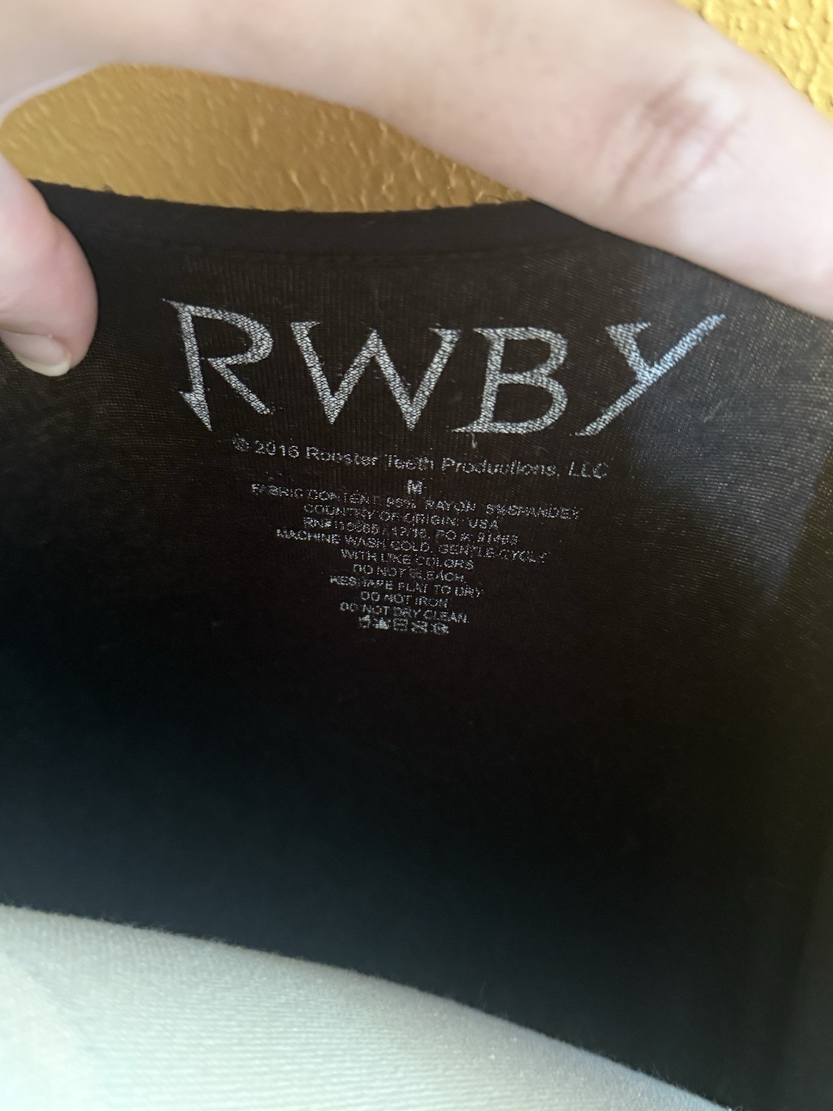 RWBY Casual Dress Size Medium Black/ Red By Rooster Teeth