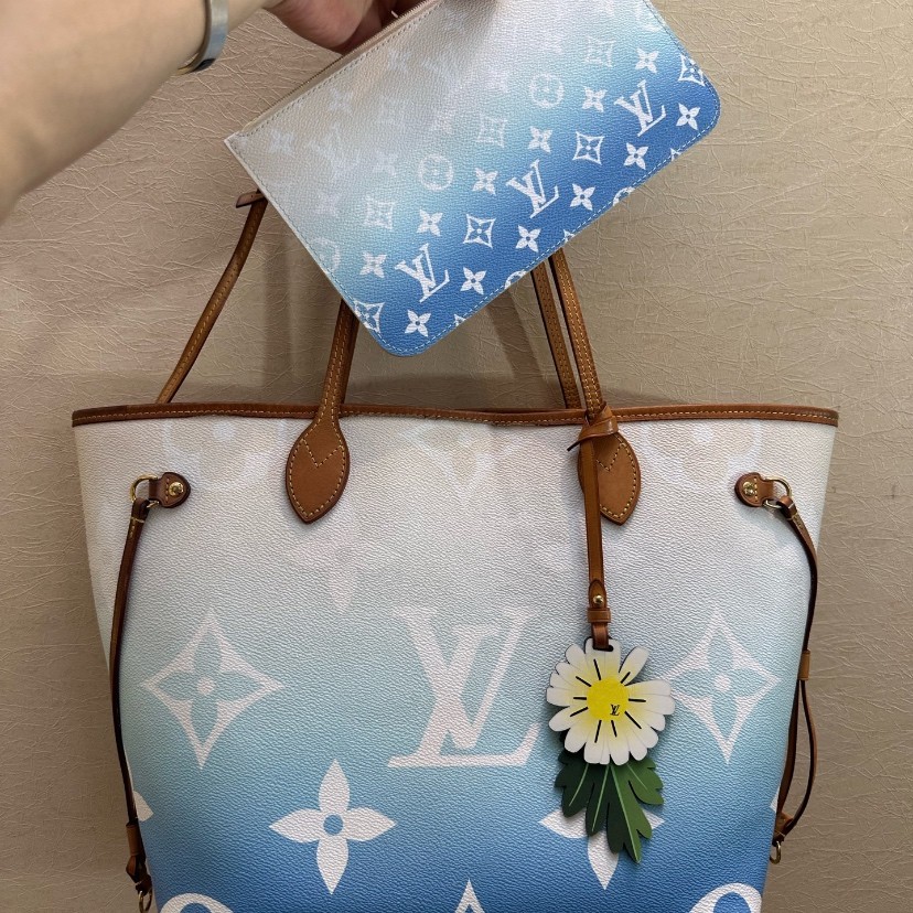 Louis Vuitton Pre-Owned Authentic Tote White M45679 Coated Canvas