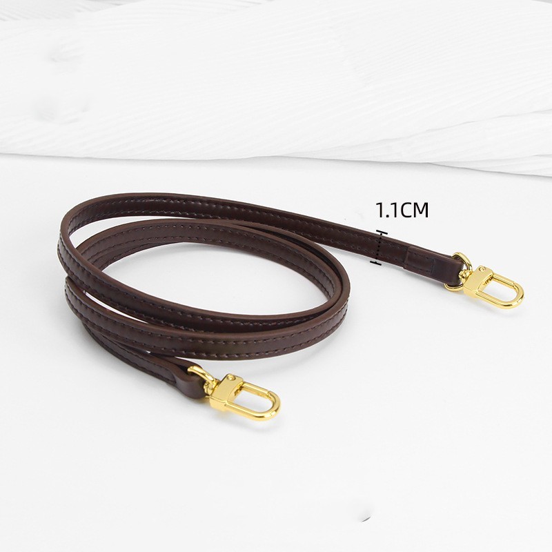 Vachetta Crossbody Leather Strap For Pochette Accessoires Nane Speedy Mini Bag