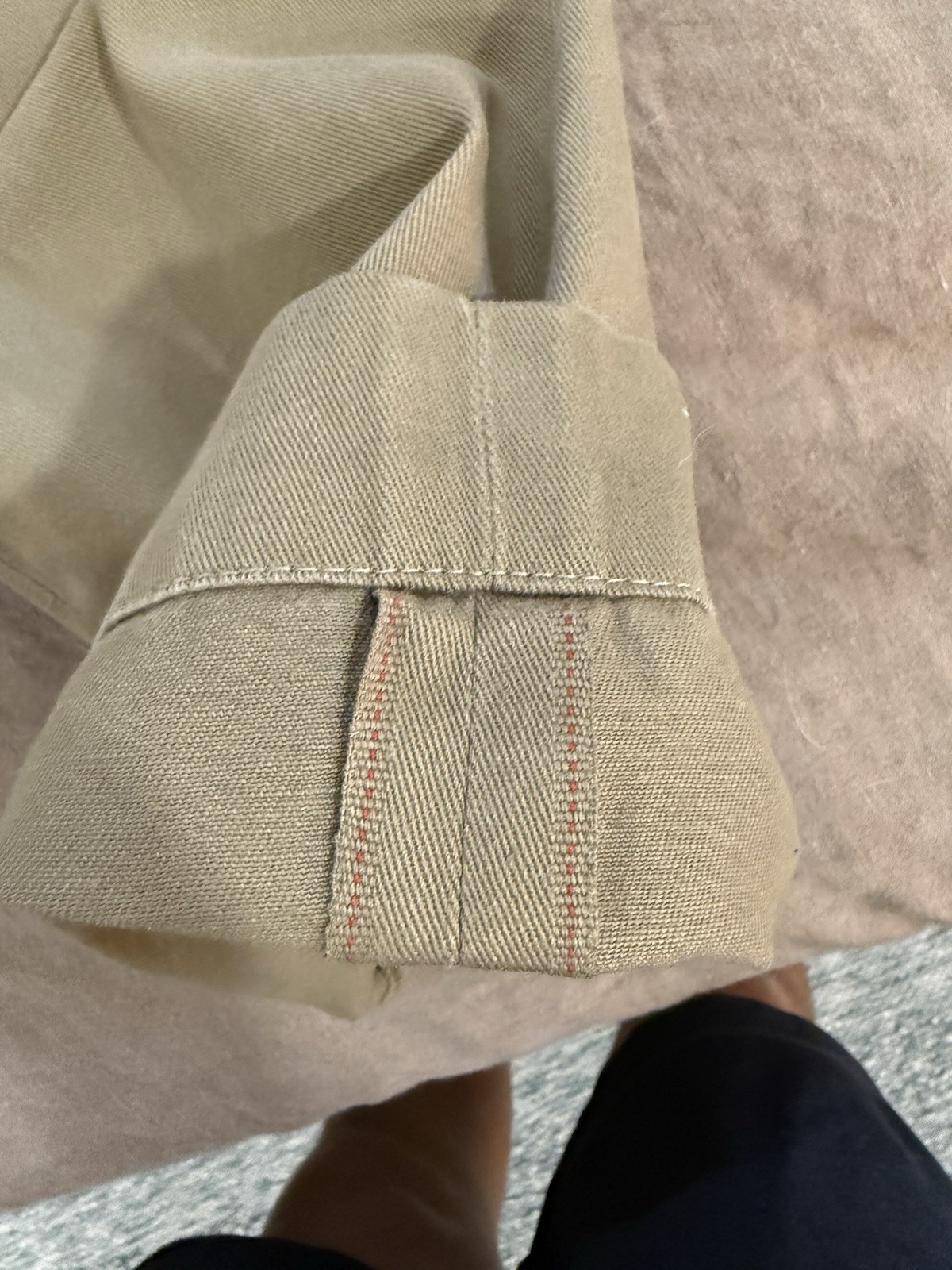 RRL Double RL Officer’s Chino Pants Selvedge, Size 31×32