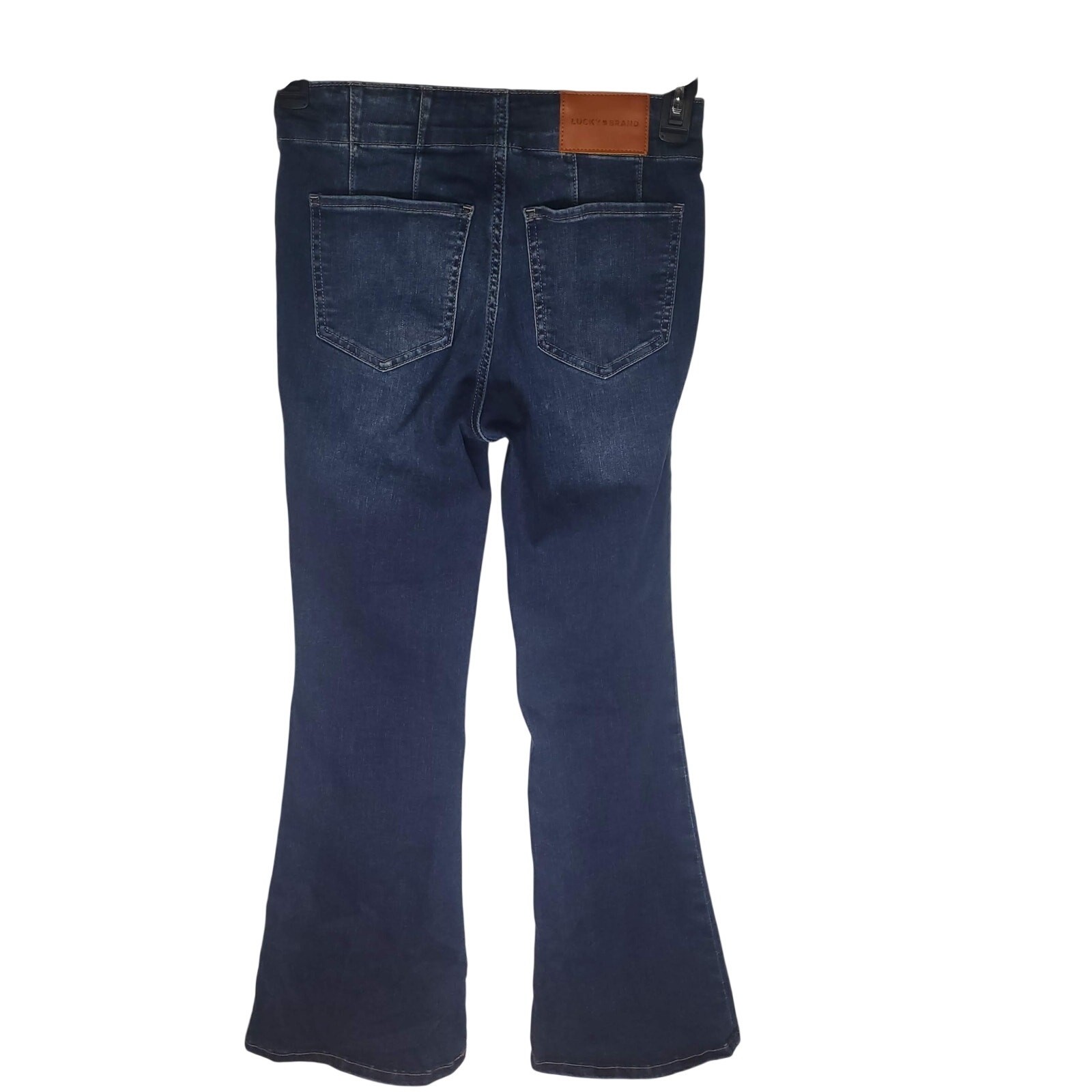 Lucky Brand Stevie High Rise Flare Jeans Women’s 4 (26×29) Y2K Dark Wash