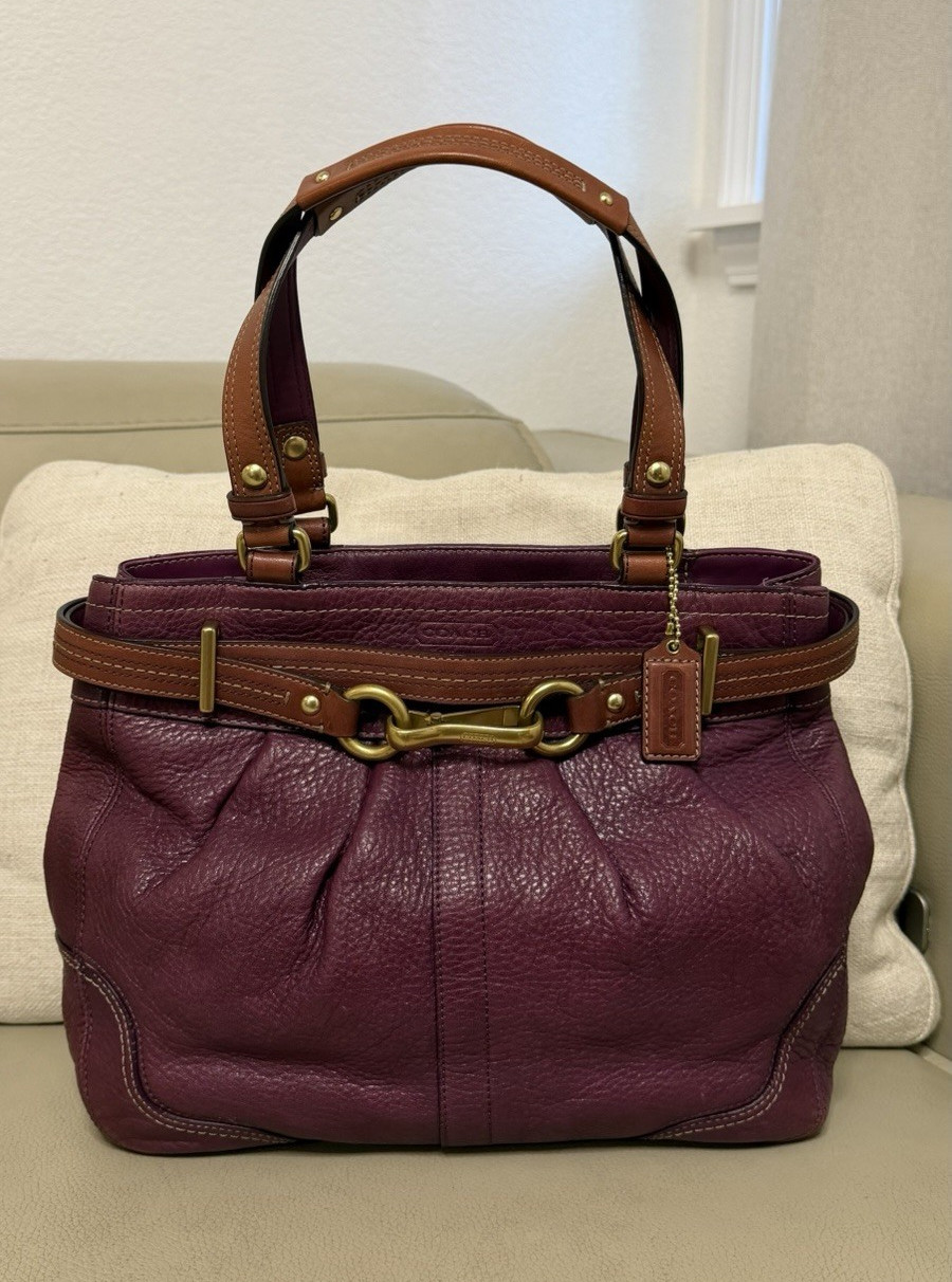 RARE Coach Hamptons Satchel