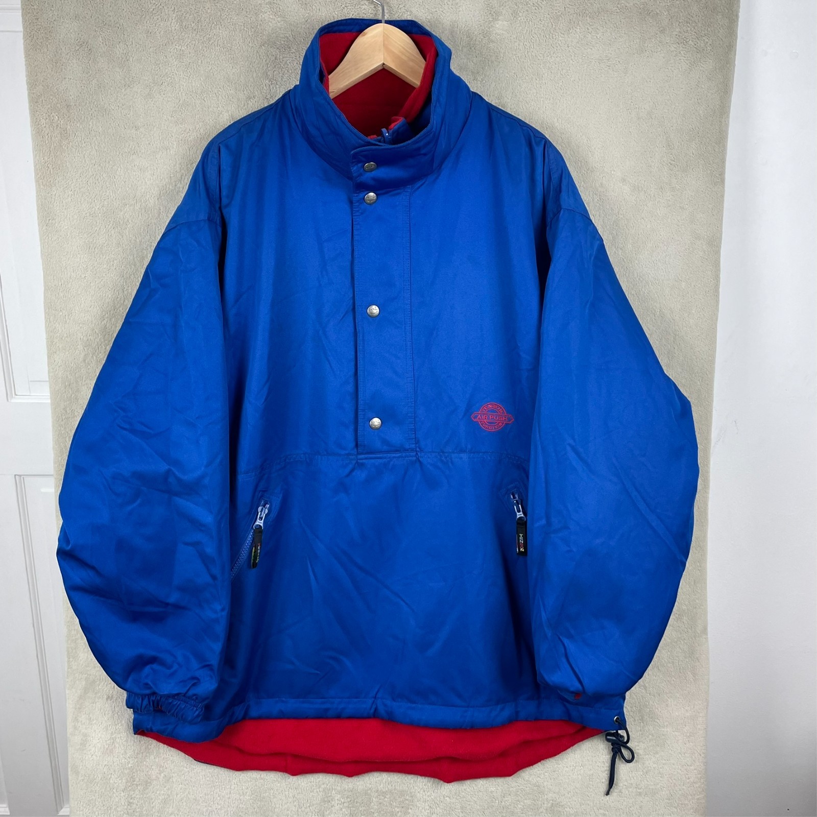 Men’s Vintage 90’s Tenson Ski Skiing Snowboard Reversable Anorak Jacket Size XL