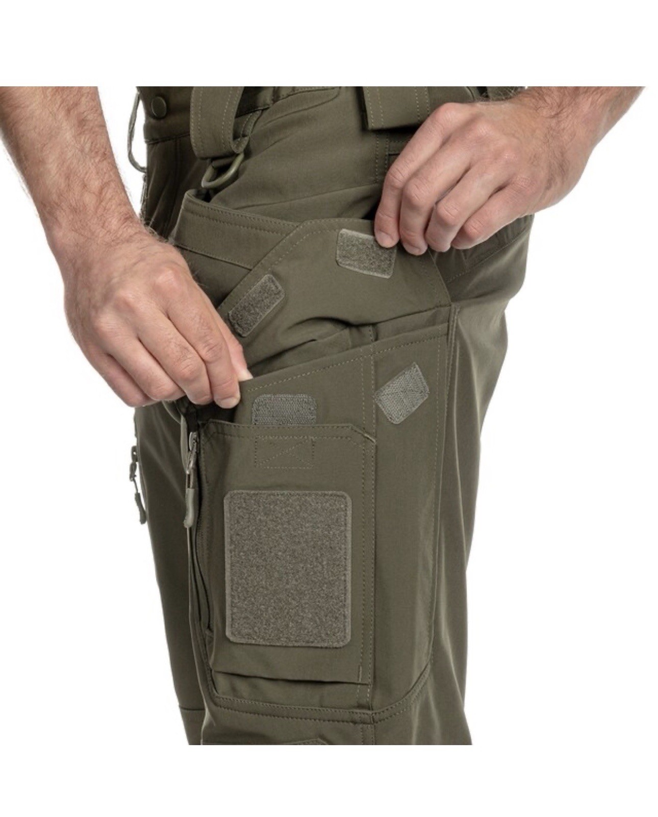 Mil-Tec Assault Softshell Pants Outdoor Tactical – Ranger Green – Size XL – NWT