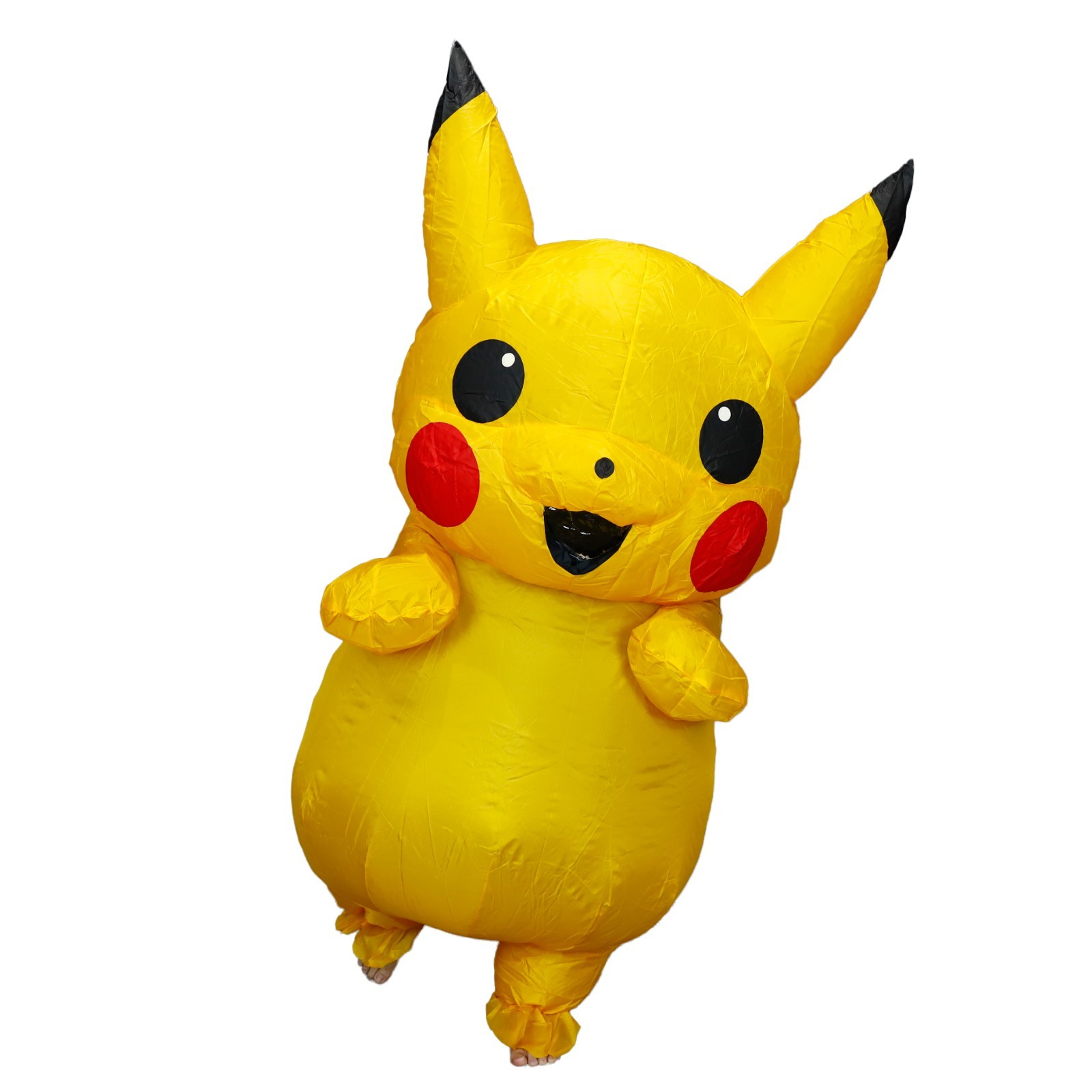 Inflatable Costume Pikachu Mascot Kid/Adult Size Blow Up Cosplay Party Outfit
