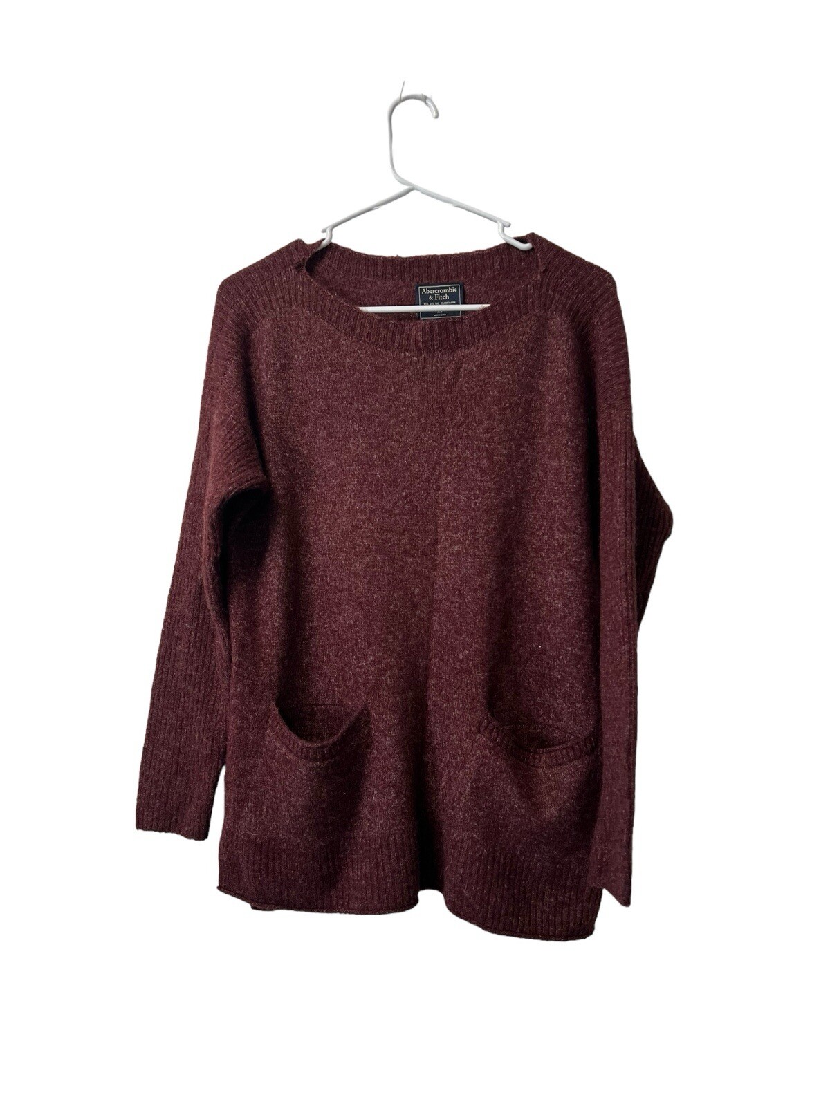 Abercrombie Fitch Sweater Womens Size XS Knit Pullover Classic Preppy City Soft