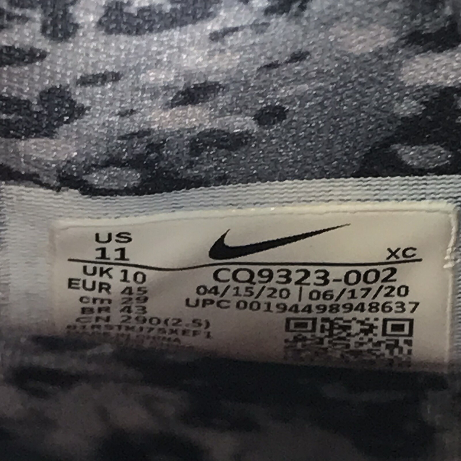Nike Men’s Size 11 Kybrid What The Neon Sneaker Hi Top Shoe Retro