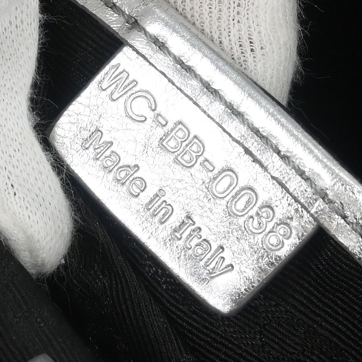 Celine Metallic Silver Leather Boogie Bag Handbag WC-BB-0038 146231