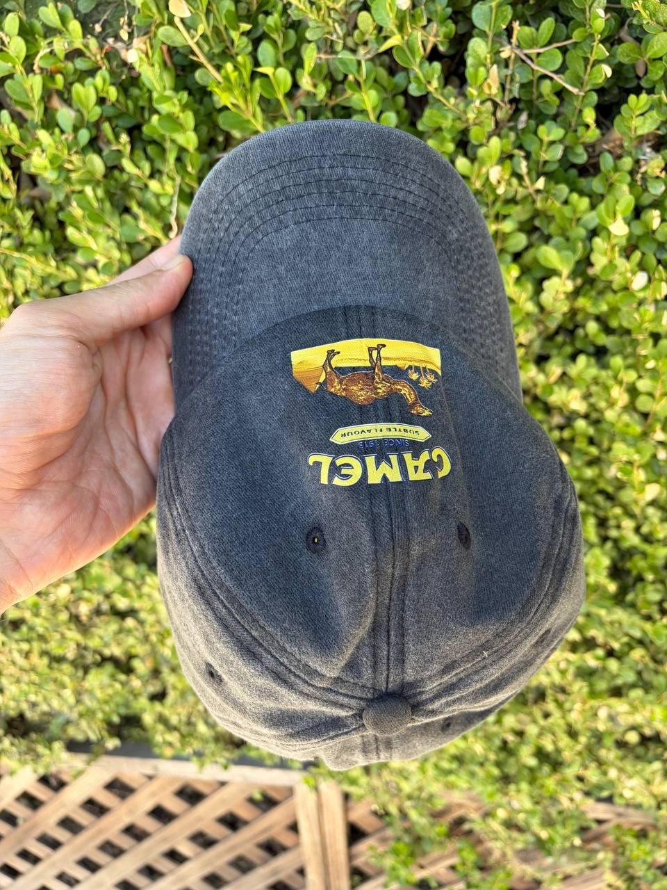 Cap Vintage Camel 90s Cotton Unisex
