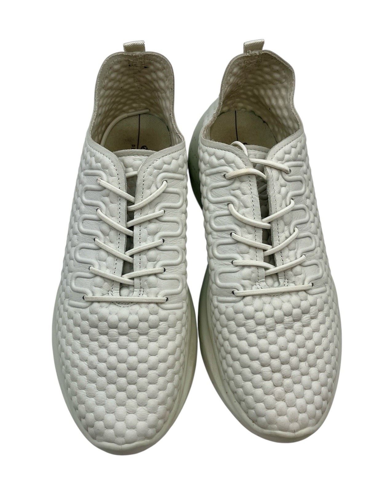 ECCO Therap Lace Sneakers Shoes Textured Off White Men’s Size EU 40 US 9-9.5