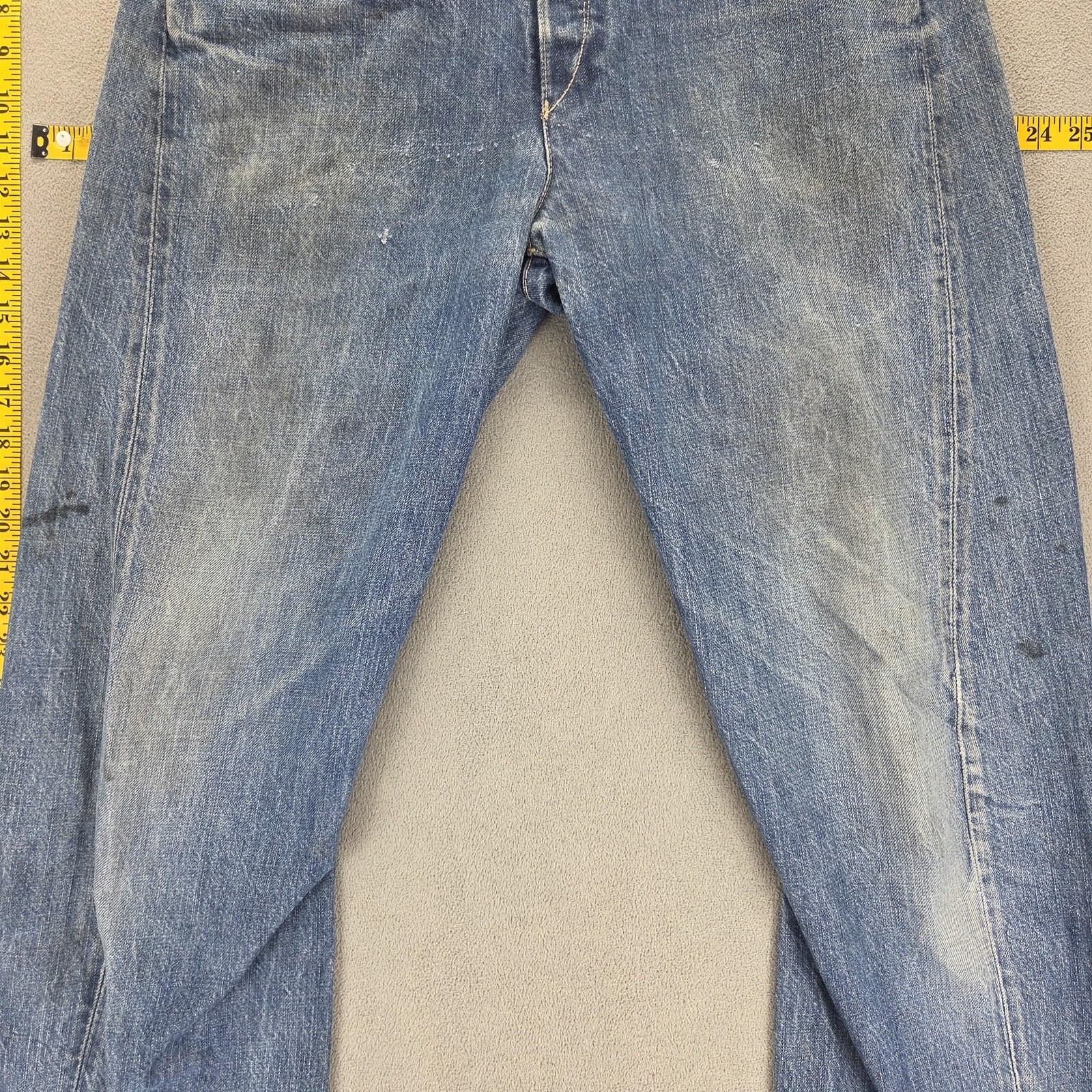 Vintage Levis Engineered Jeans Mens Blue Twisted Button Fly Fits 32×33