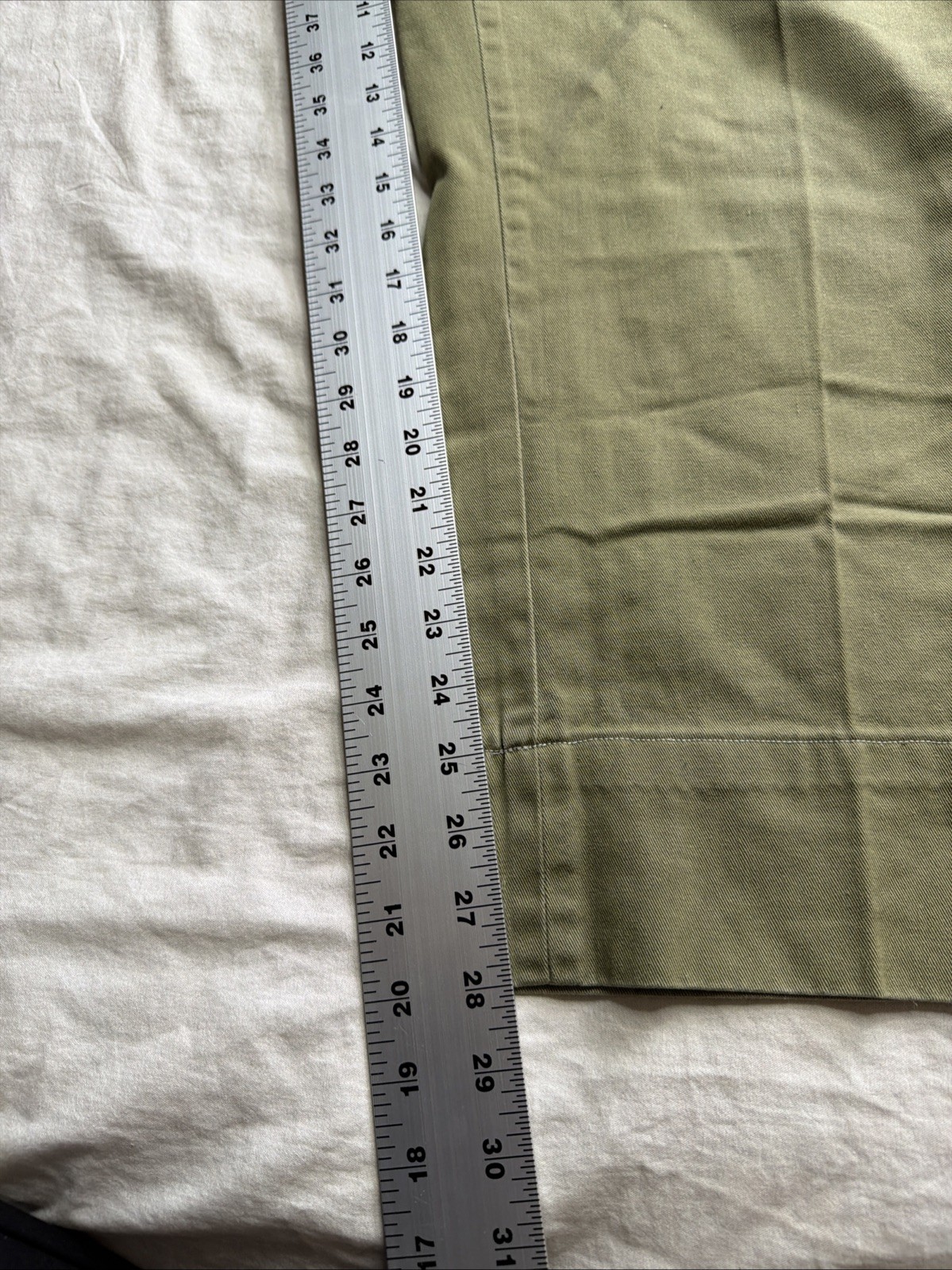 Vintage Boy Scout pants mens 32X28 green 50s talon uniform chino outdoors