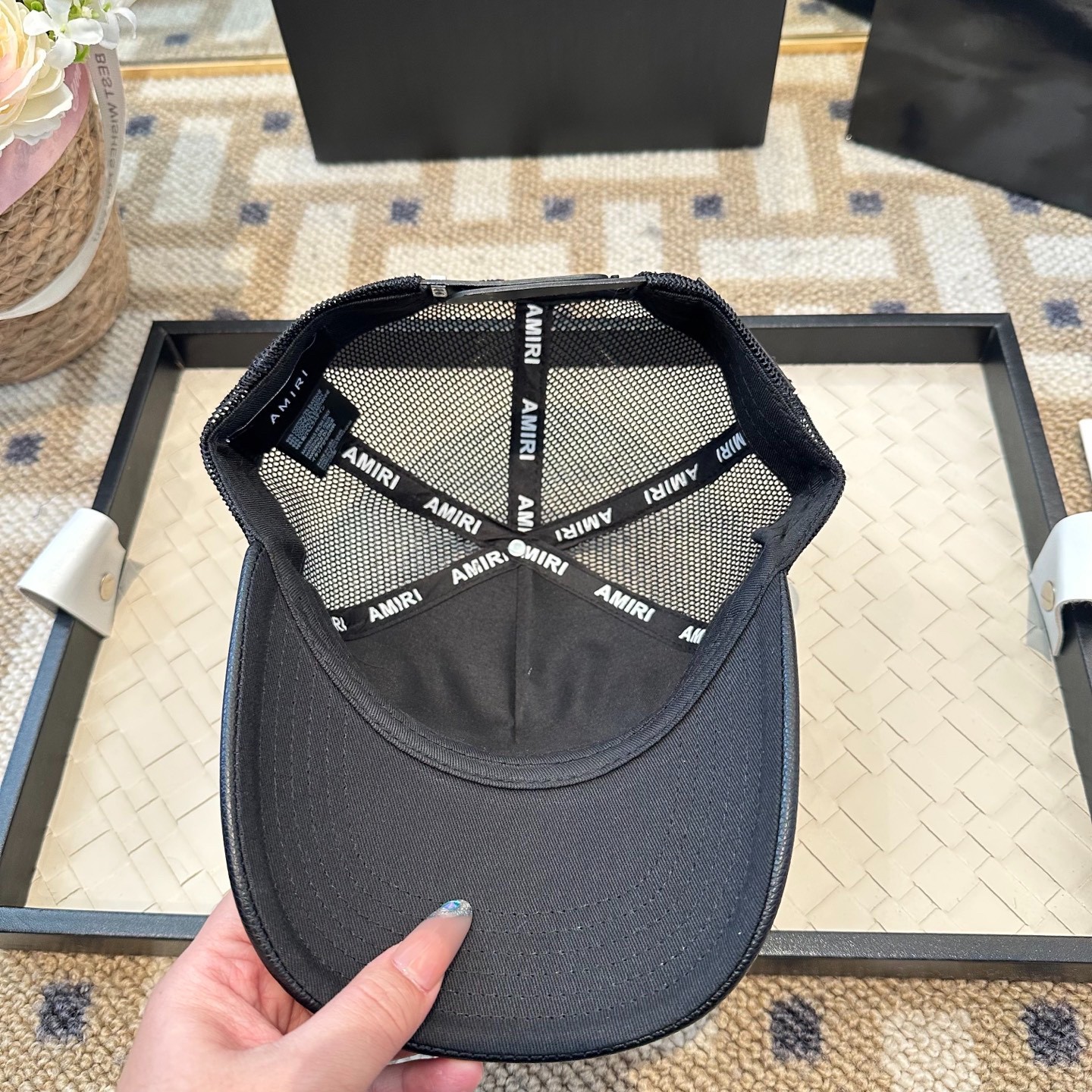Amiri baseball cap