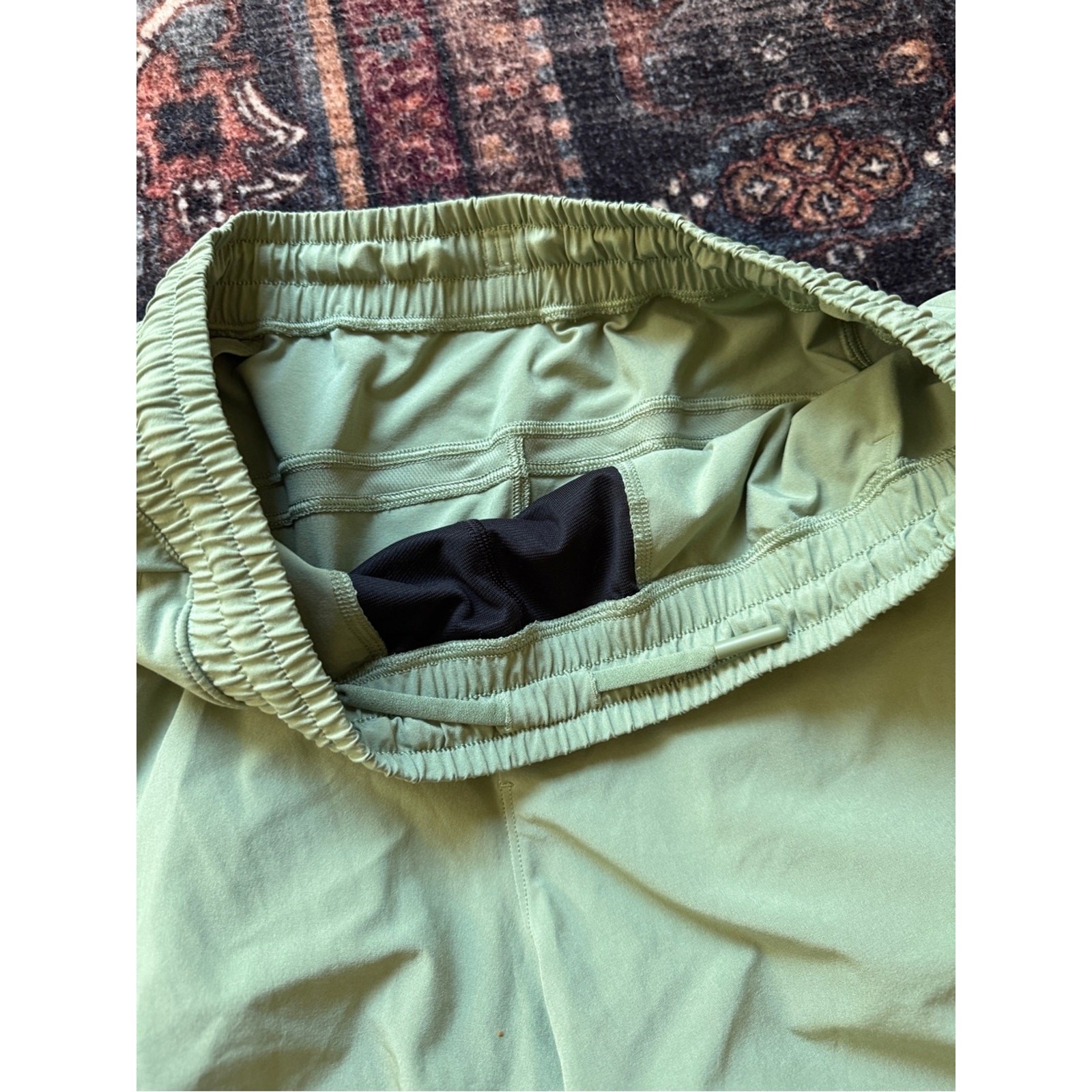Lululemon Pace Breaker Short 7″ Linerless Willow Green MEDIUM MEN’S