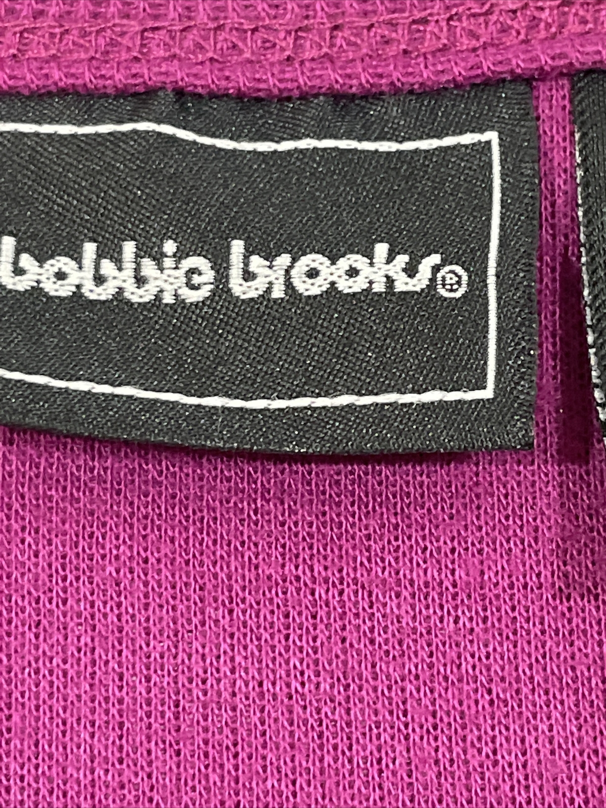 Bobbie Brooks Womens Long Sleeve V-Neck Sweater Button Detail Size Medium