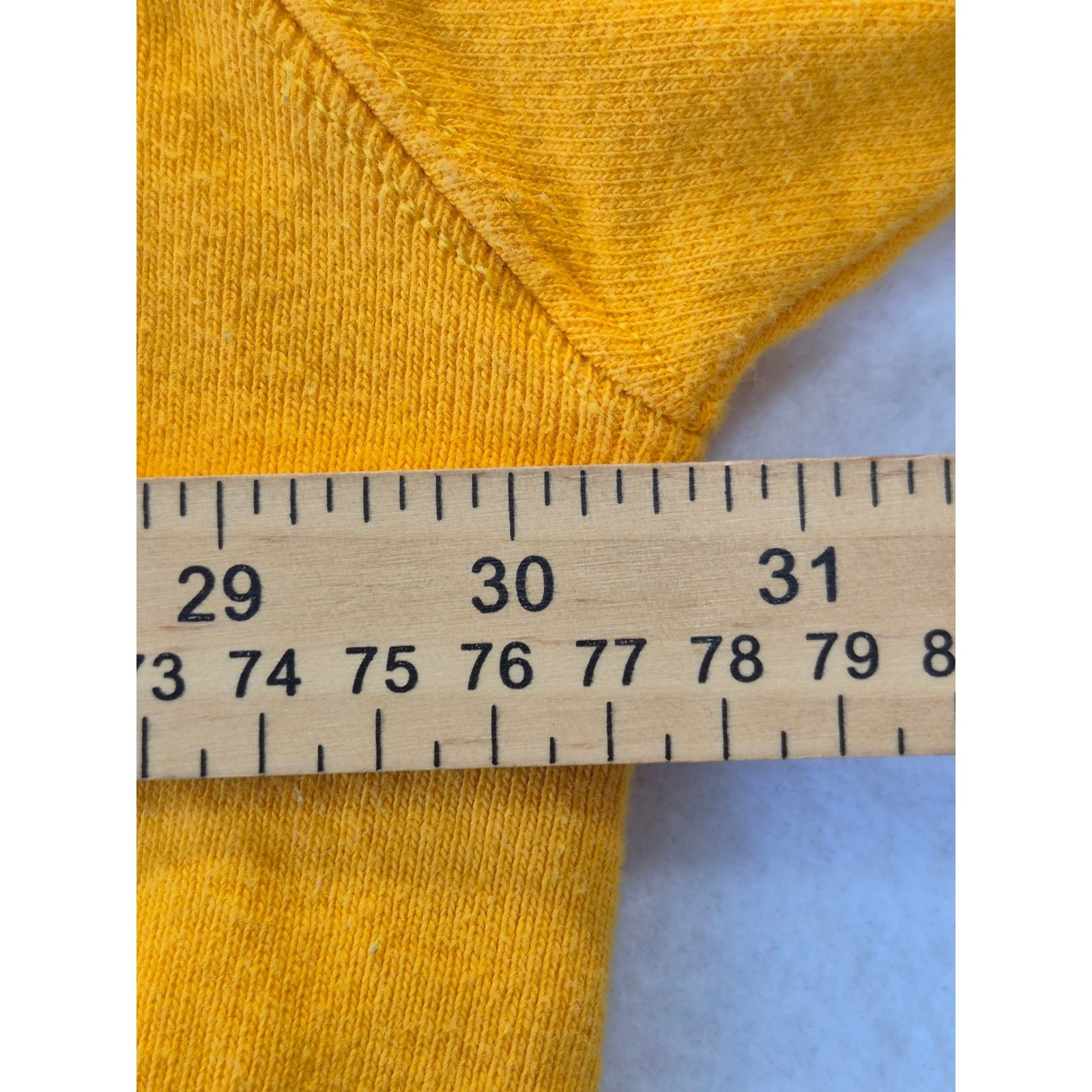 Champion Reverse Weave Sweatshirt Mens 3XL Gold Yellow Crewneck GF70 BYC Heavy