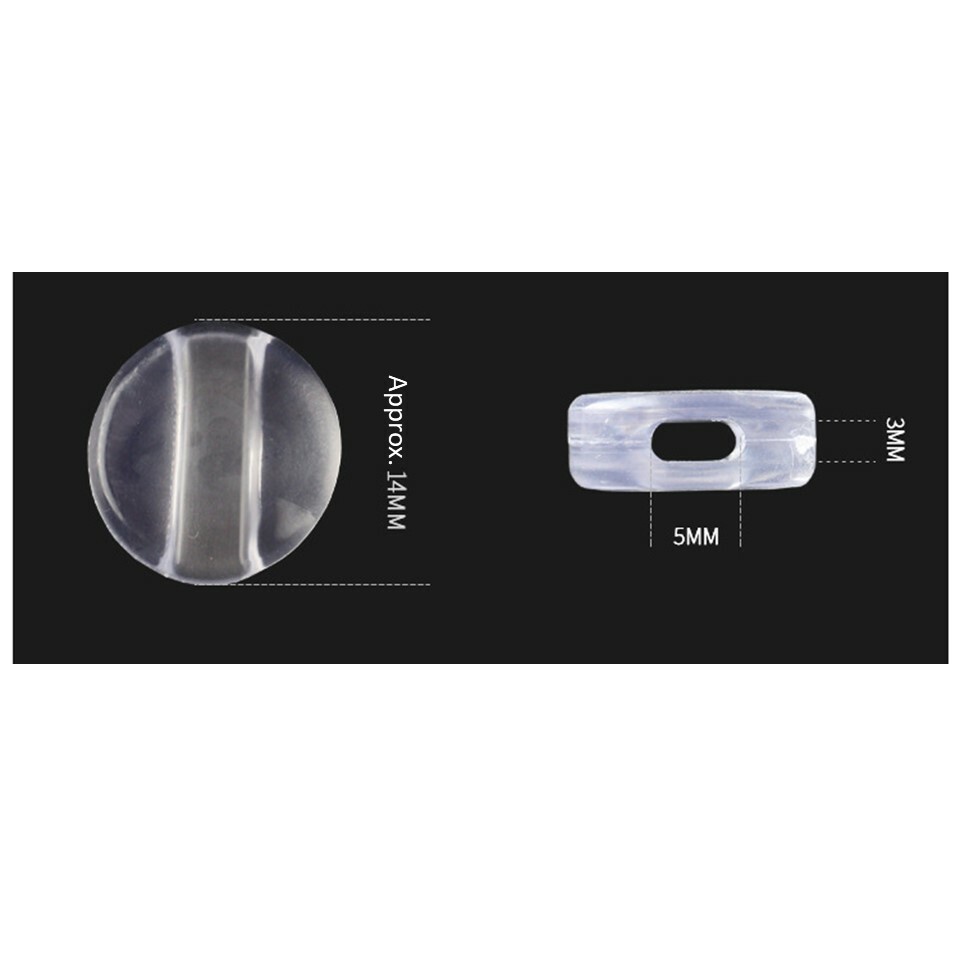 Round Eyeglass Ear Hook Soft Silicone Temple Tips Holder High Quality US SELL