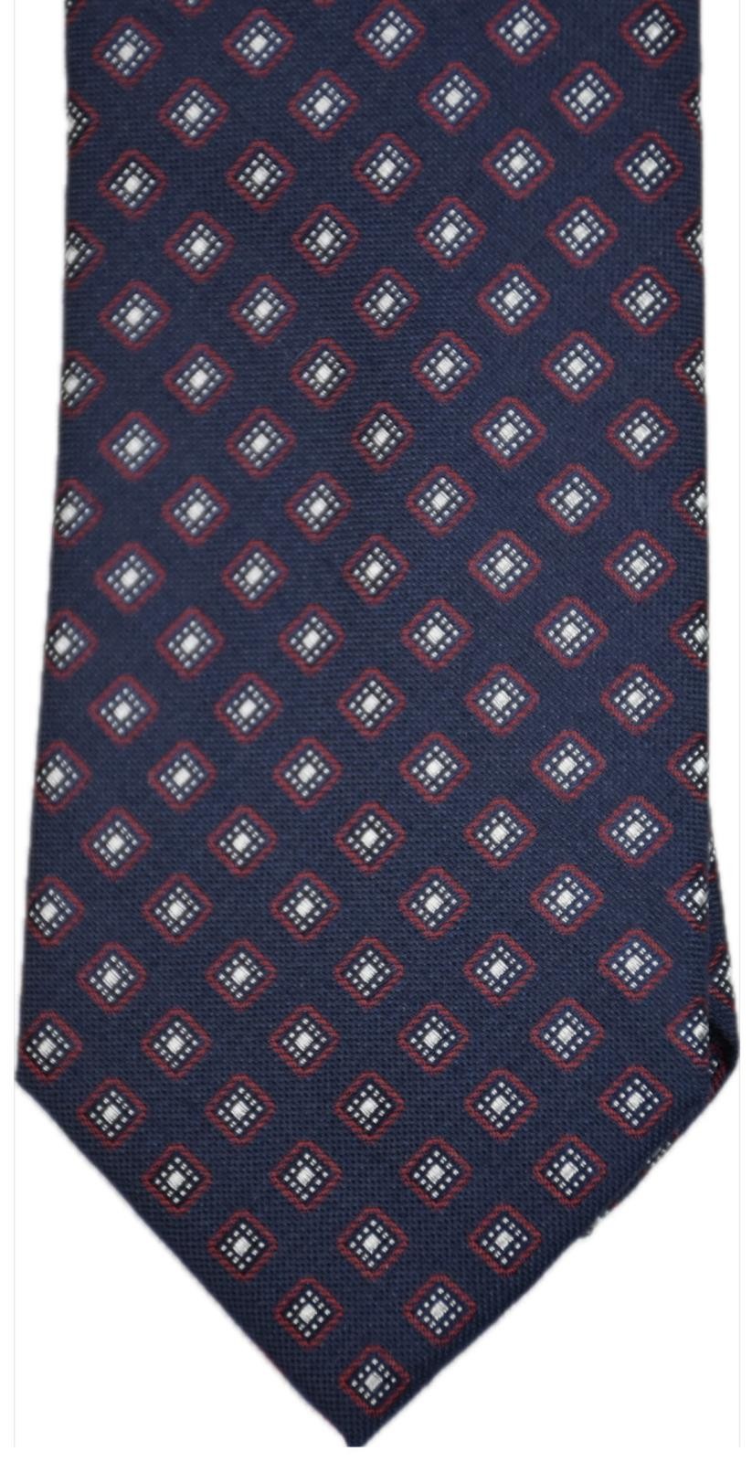 Tommy Hilfiger Mens Silk Blend Neat Print Tie Necktie 3 1/8″ $70 TL21100105