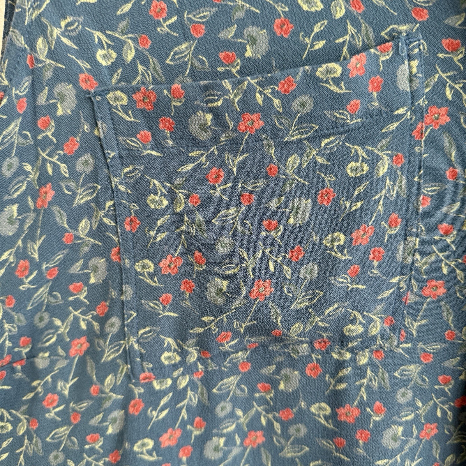 Dip Multicolor Floral Button Up Tank Blouse Women’s Size 2X Spring Office Boho