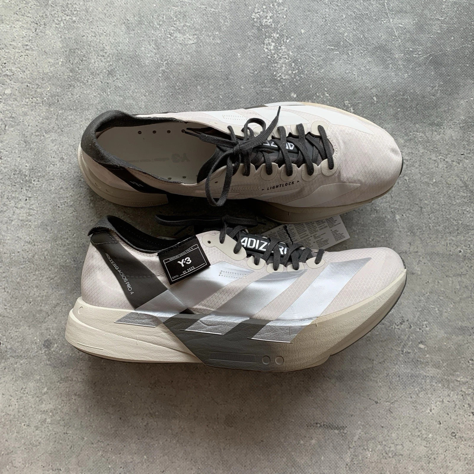 ADIDAS x YOHJI YAMAMOTO Y-3 ADIZERO ADIOS PRO 4 RUNNING SIZE US 7.5 EU 40 2/3