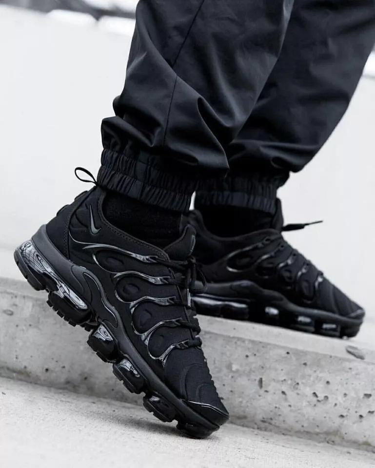S+Nike Air Vapormax Plus TN Triple Black Men’s Shoe’s