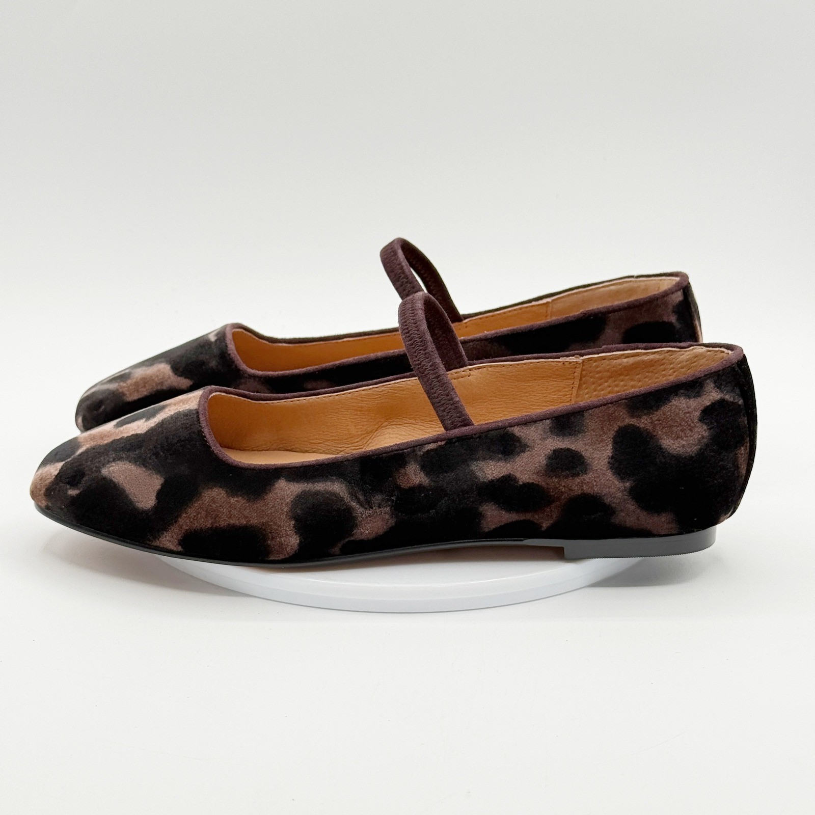 Madewell Greta Ballet Flat Size 8.5 Leopard / Espresso Womens – NEW IN BOX