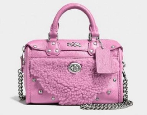 NWT Coach 36478 Rhyder Satchel 18 In Shearing