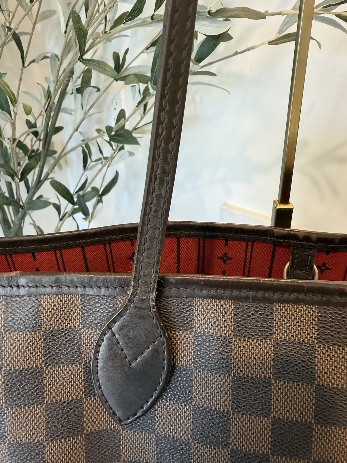 Louis Vuitton Neverfull GM Damier Ebene Tote