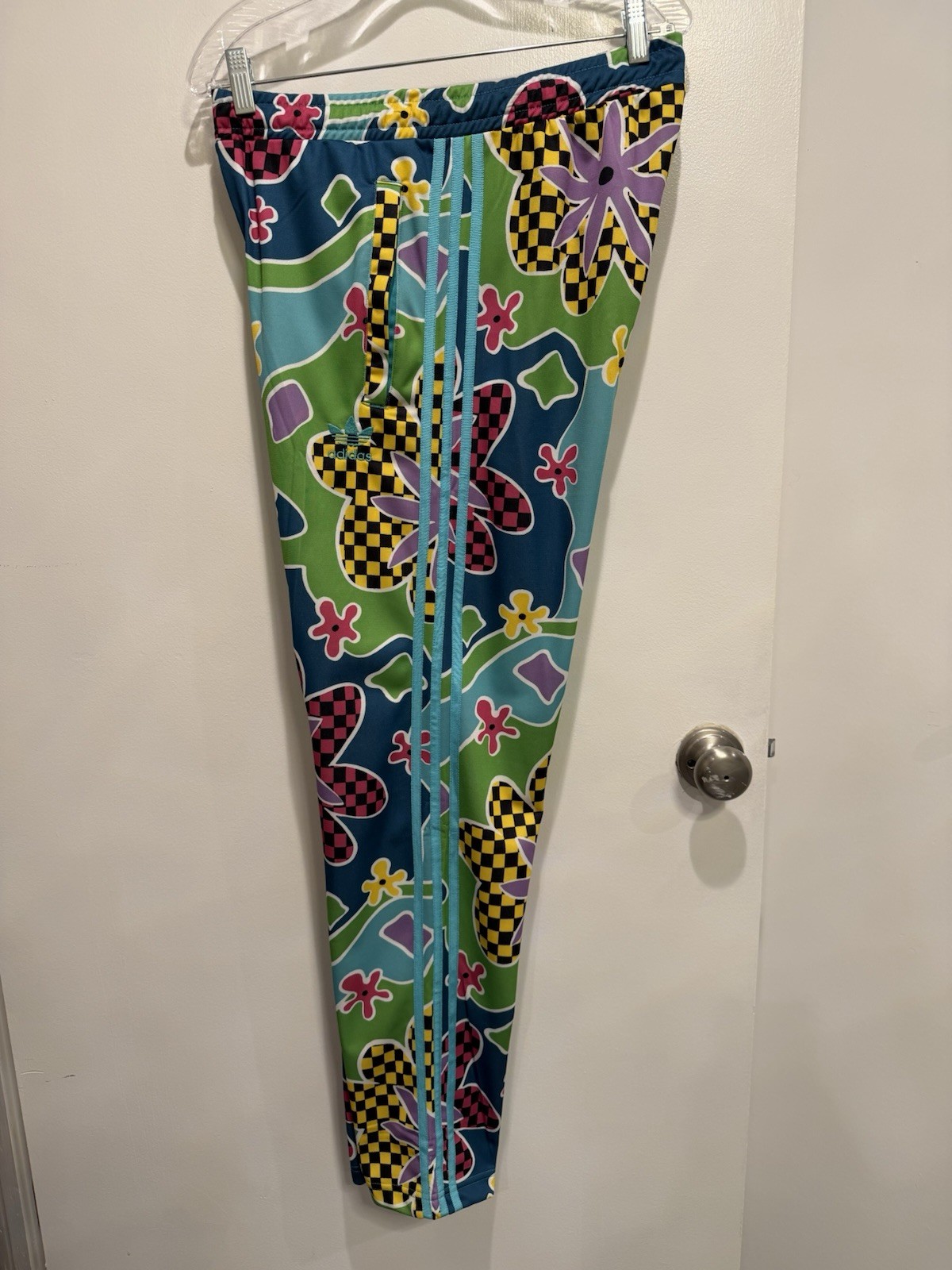 Jeremy Scott Adidas Psychedelic Floral Track Pants M