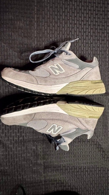 New Balance 993 Made in USA Grey Running Shoes Men’s 9.5 US WR993GL