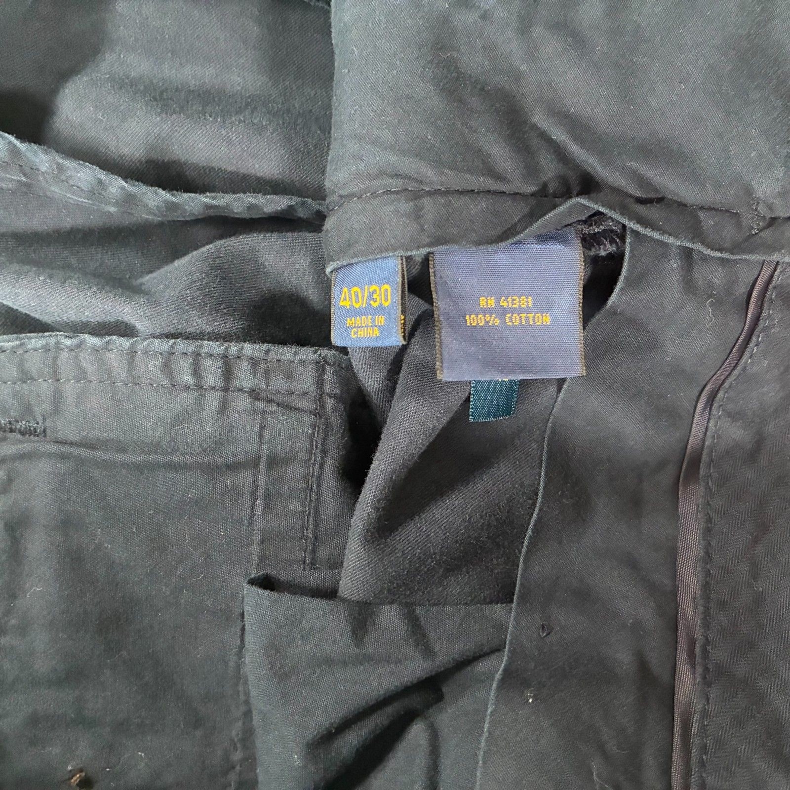 Polo Ralph Lauren Slim Fit Chino Pants Men’s 40×30 Aviator Navy Blue New