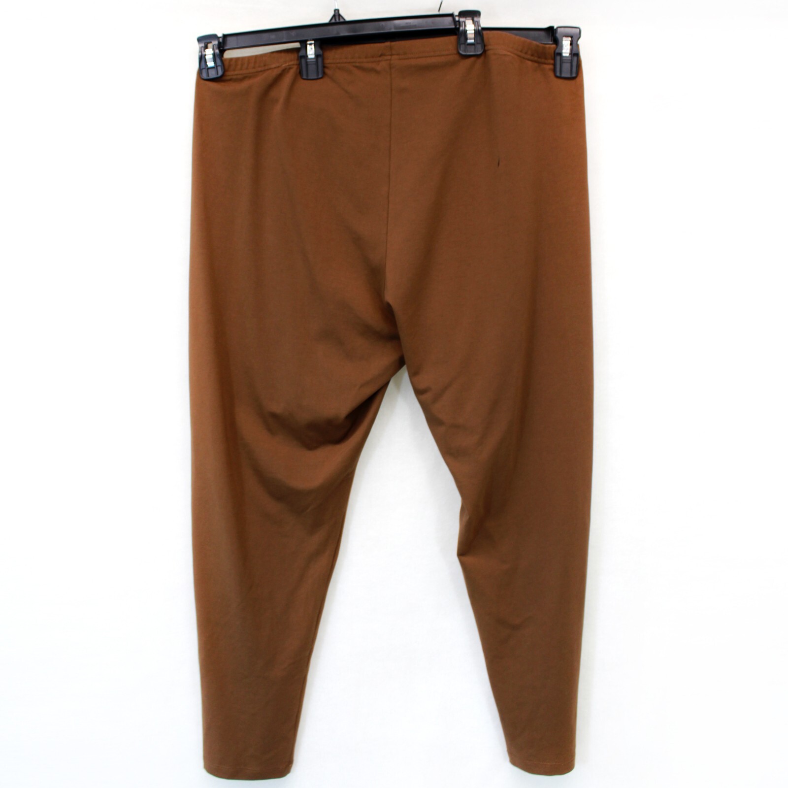 J. Jill J.Jill Plus Mahogany Slim Pima Ankle Leggings Stretch Waist Pants 2X