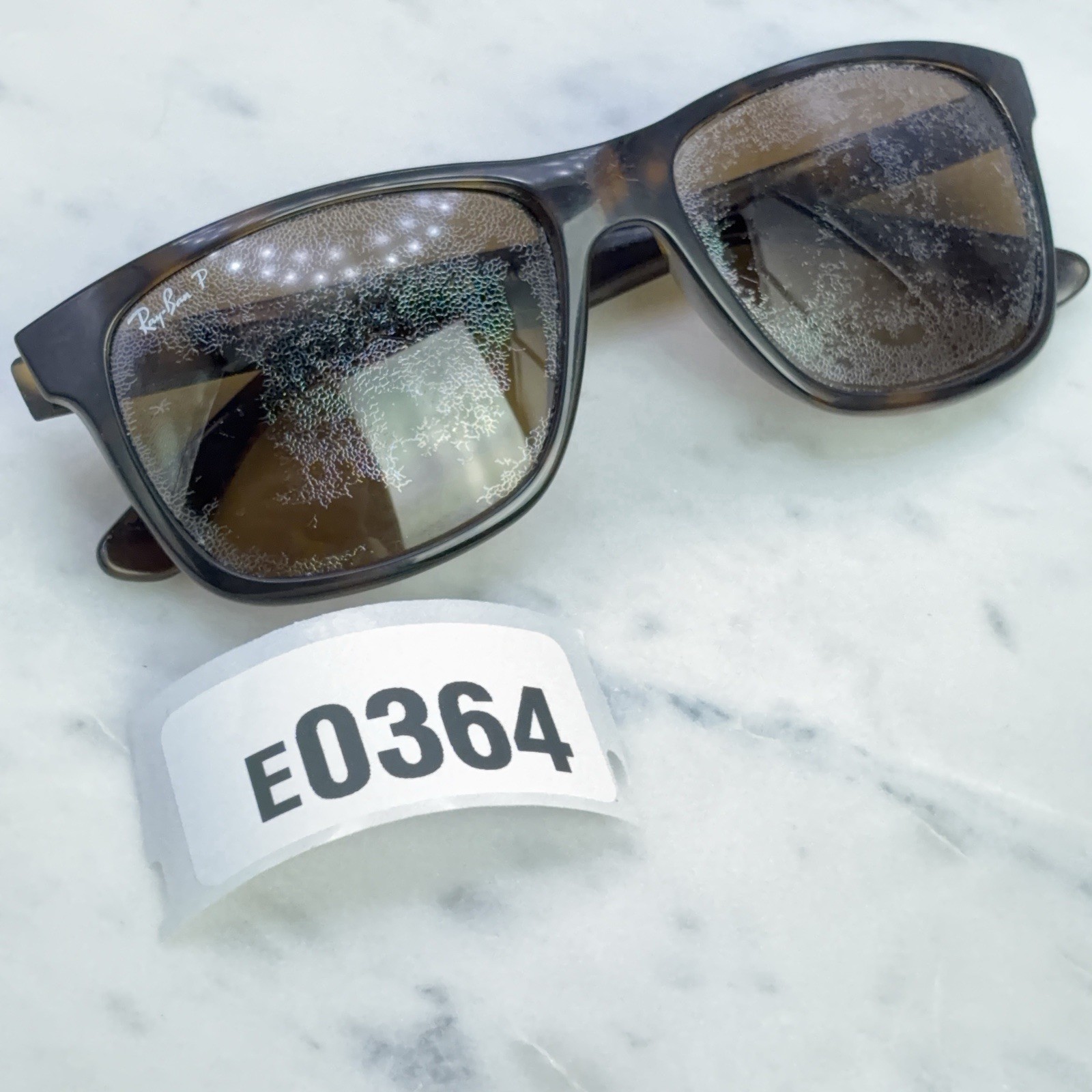 Ray Ban RB 4181 710/83 Polished Light Havana Sunglasses Frames Only Italy 57-16