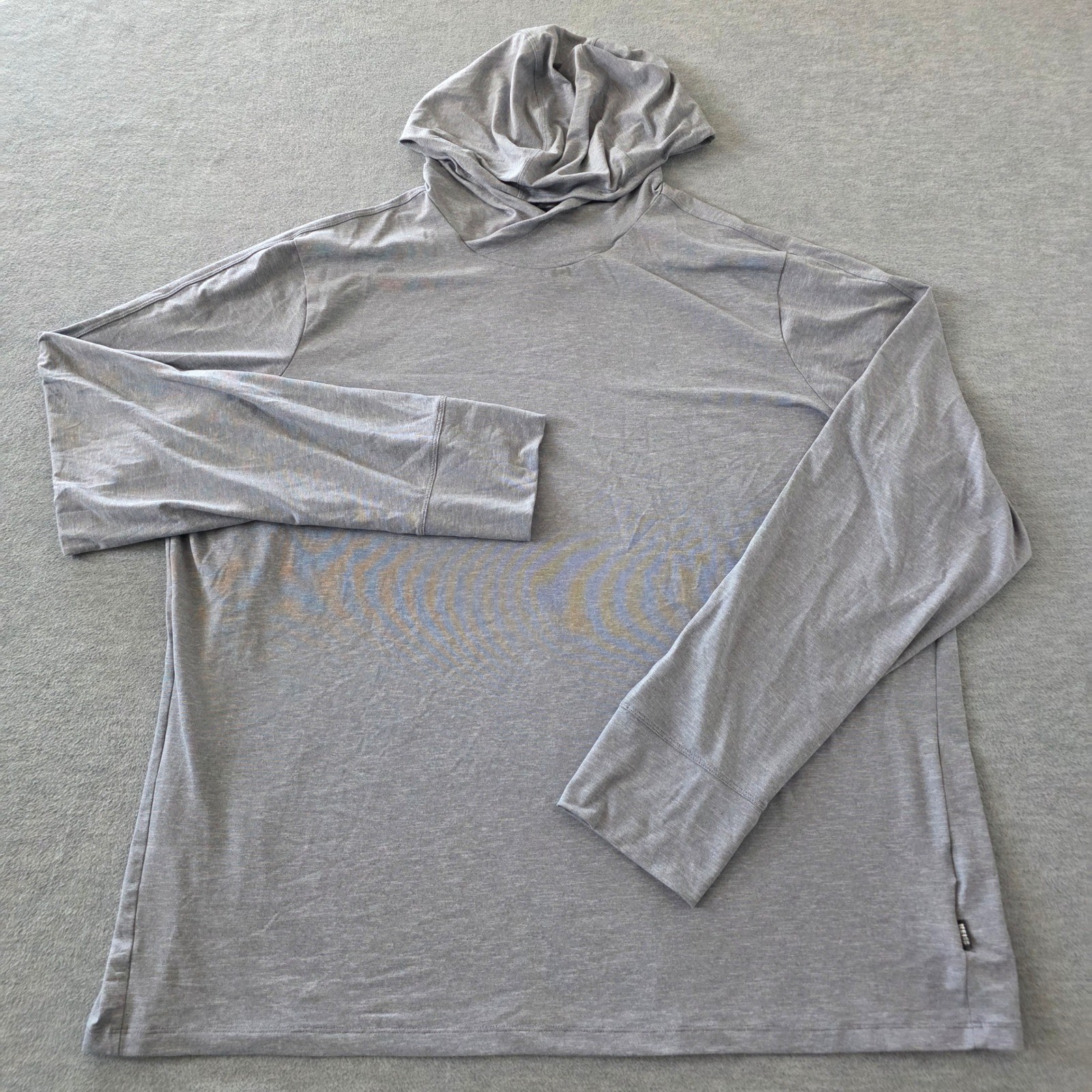 REI Co-op Sahara Shade Hoodie Mens XXLarge Gray Long Sleeve Sun Shirt Thumbholes