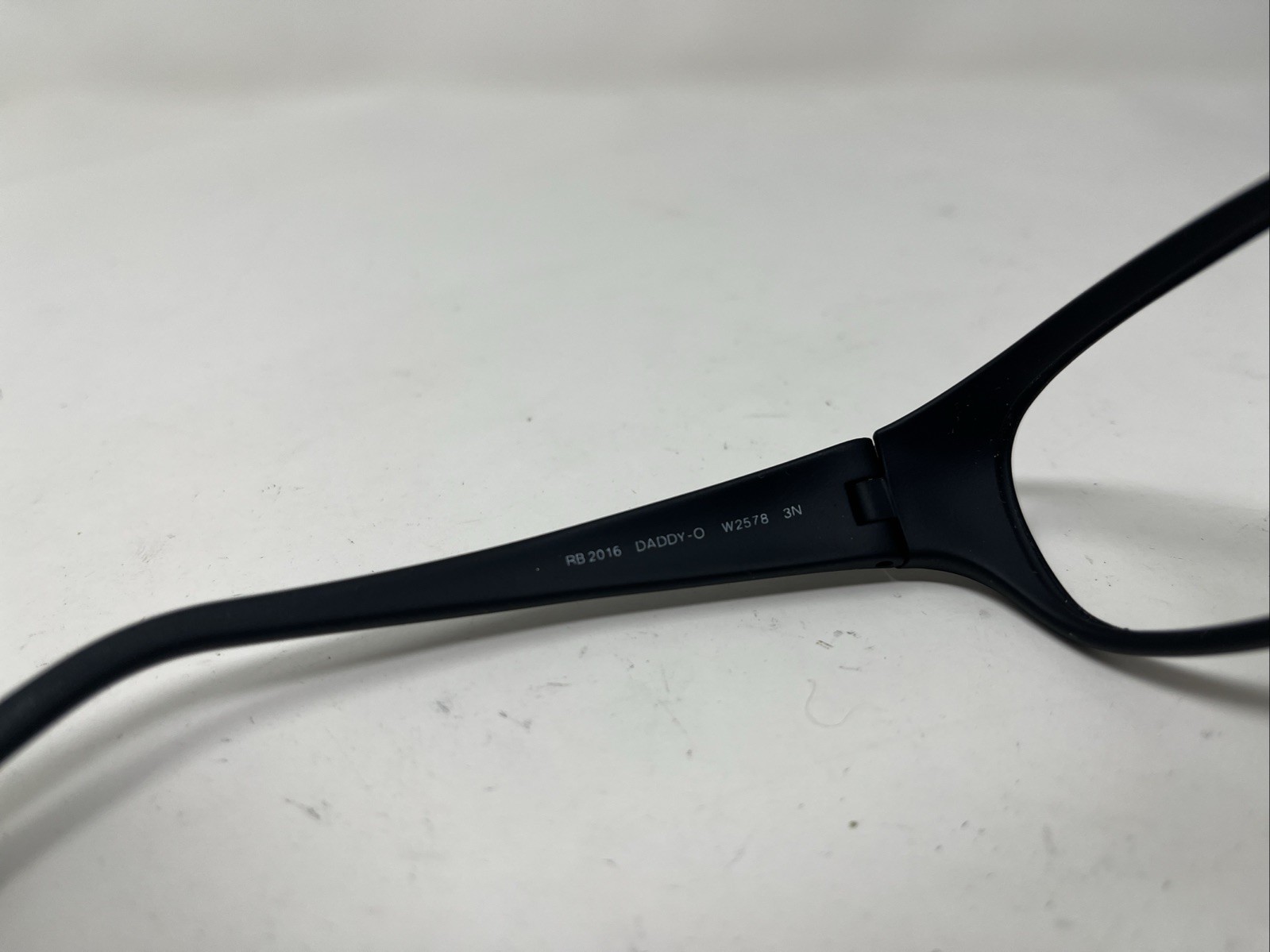 Ray Ban DADDY-O RB2016 W2578 MATTE BLACK 59-17-125 SUNGLASSES FRAME ONLY GT25