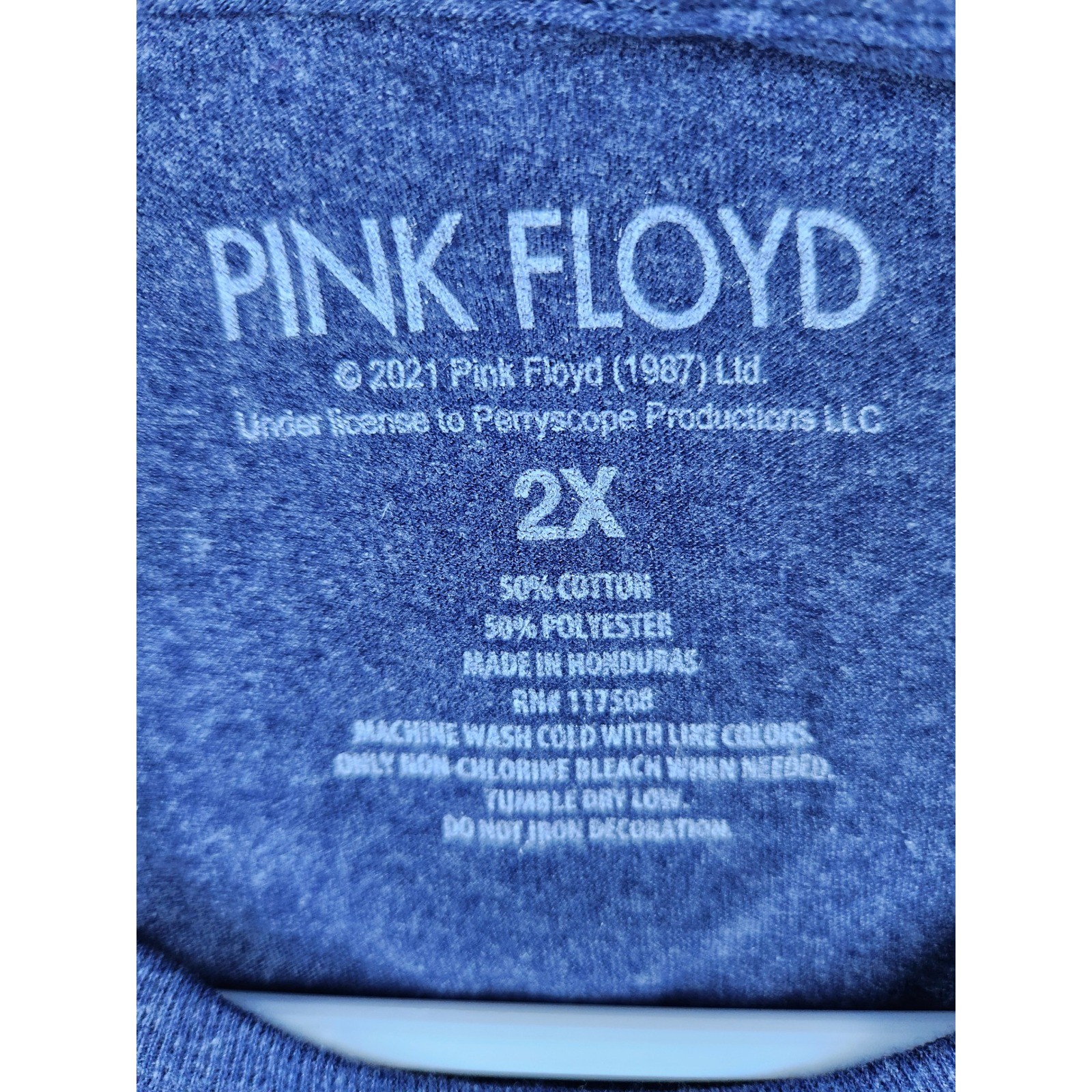 Pink Floyd Dark Side of the Moon Men’s XL Prism Graphic Band Tee Rock Concert