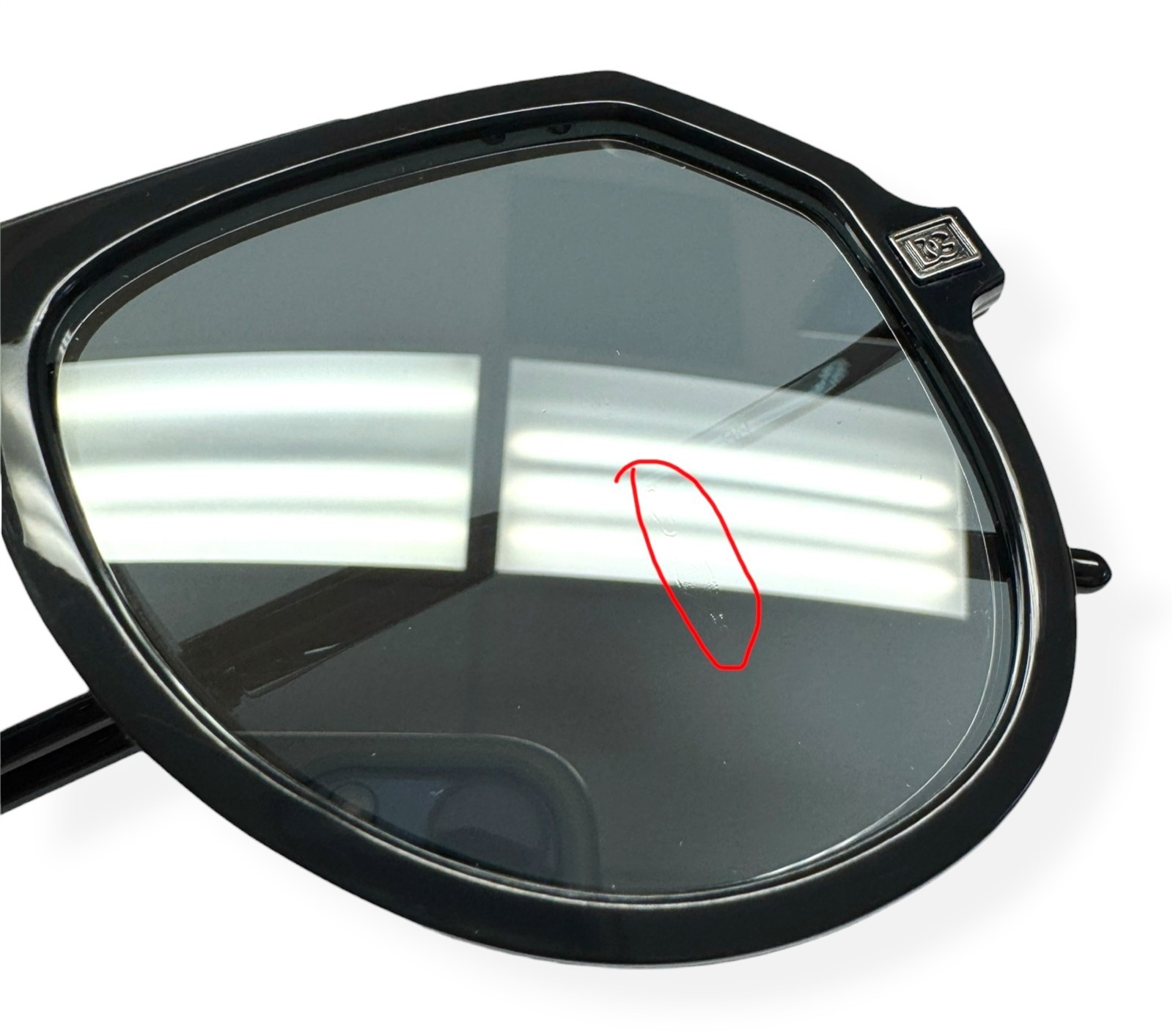 Dolce Gabbana Sunglasses Polished Black Gray Mirror DG 6195 501/6G with Case
