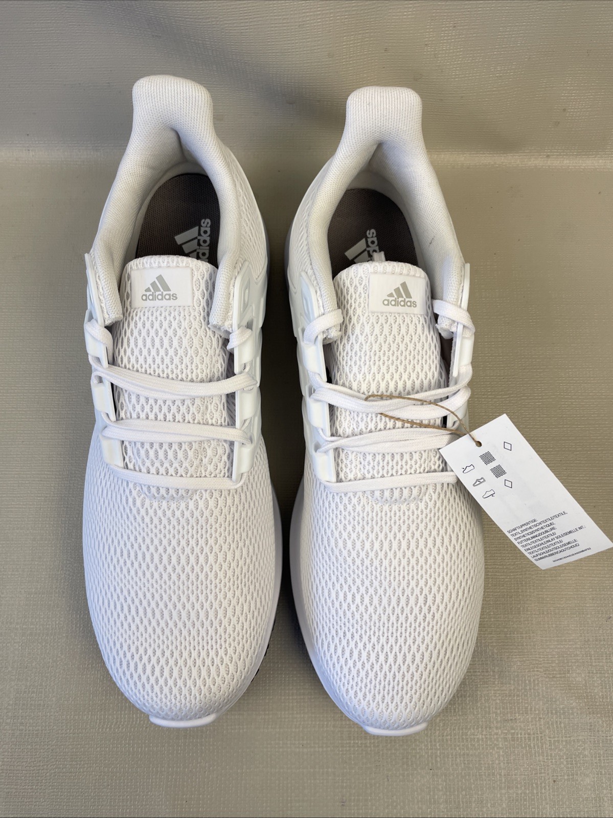 New adidas Ultimashow FX3631 Men’s White Mesh Athletic Sneakers Size 12.5 NIB