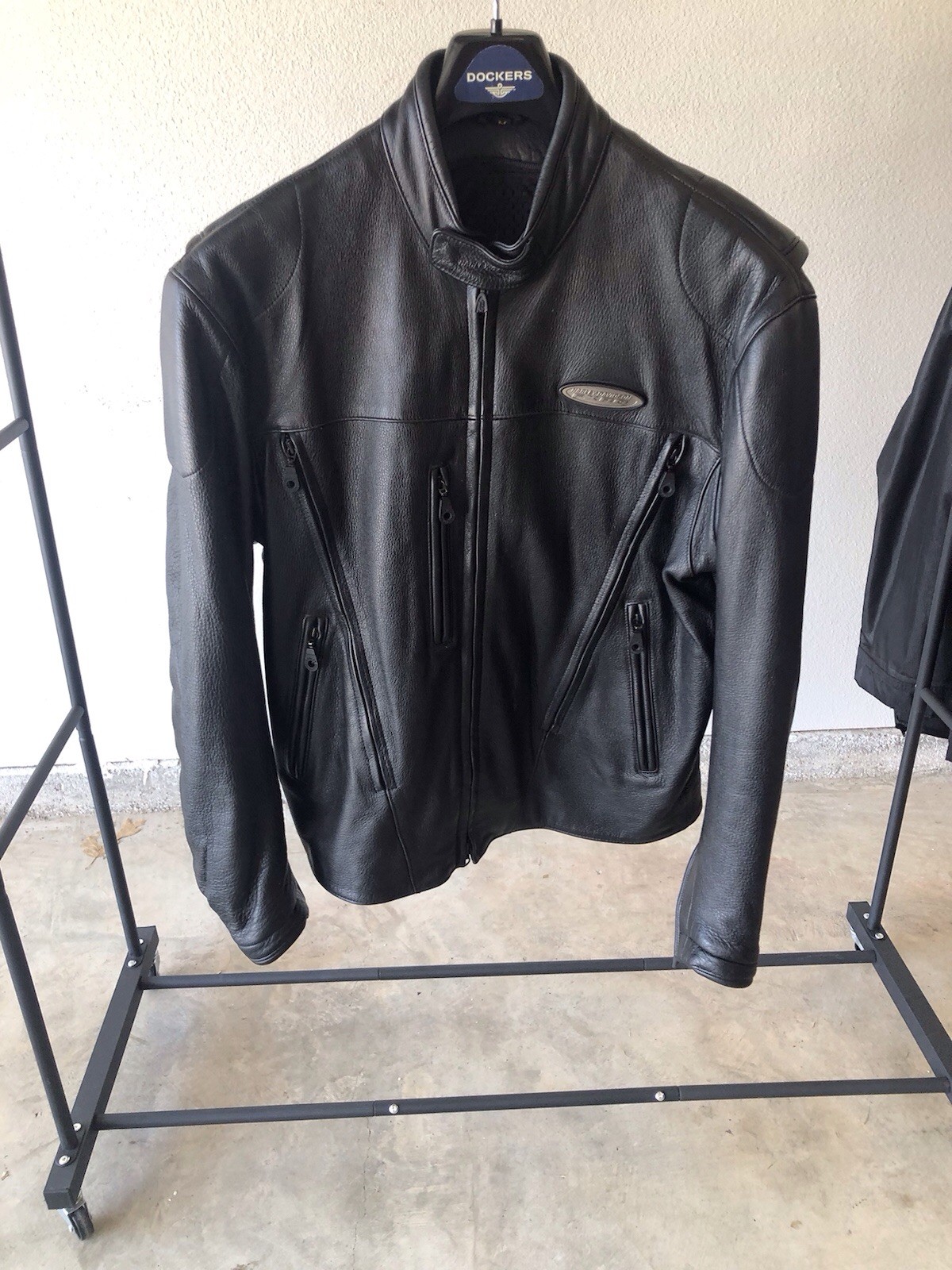 Harley-Davidson FXRG MENS LEATHER JACKET /LINER SIZE M