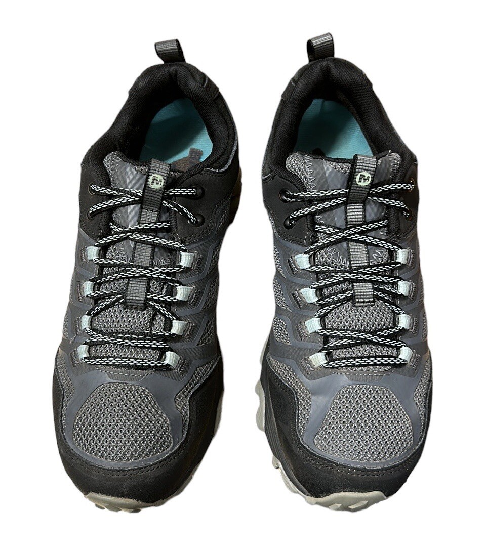 Merrell Moab FST Gray Black Outdoors Women’s Hiking Shoes #J37168 Granite 10.5