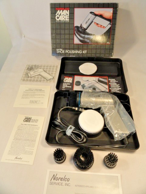 Norelco – Man Care – Collection – ELECTRIC SHOE POLISHING KIT – SP35 New Other