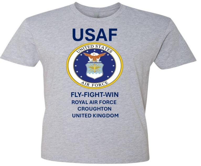 AL DHAFRA AIR BASE* UNITED ARAB EMIRATES*SHIRT W/EMBLEM*USAF OFFICIALLY LICENSED
