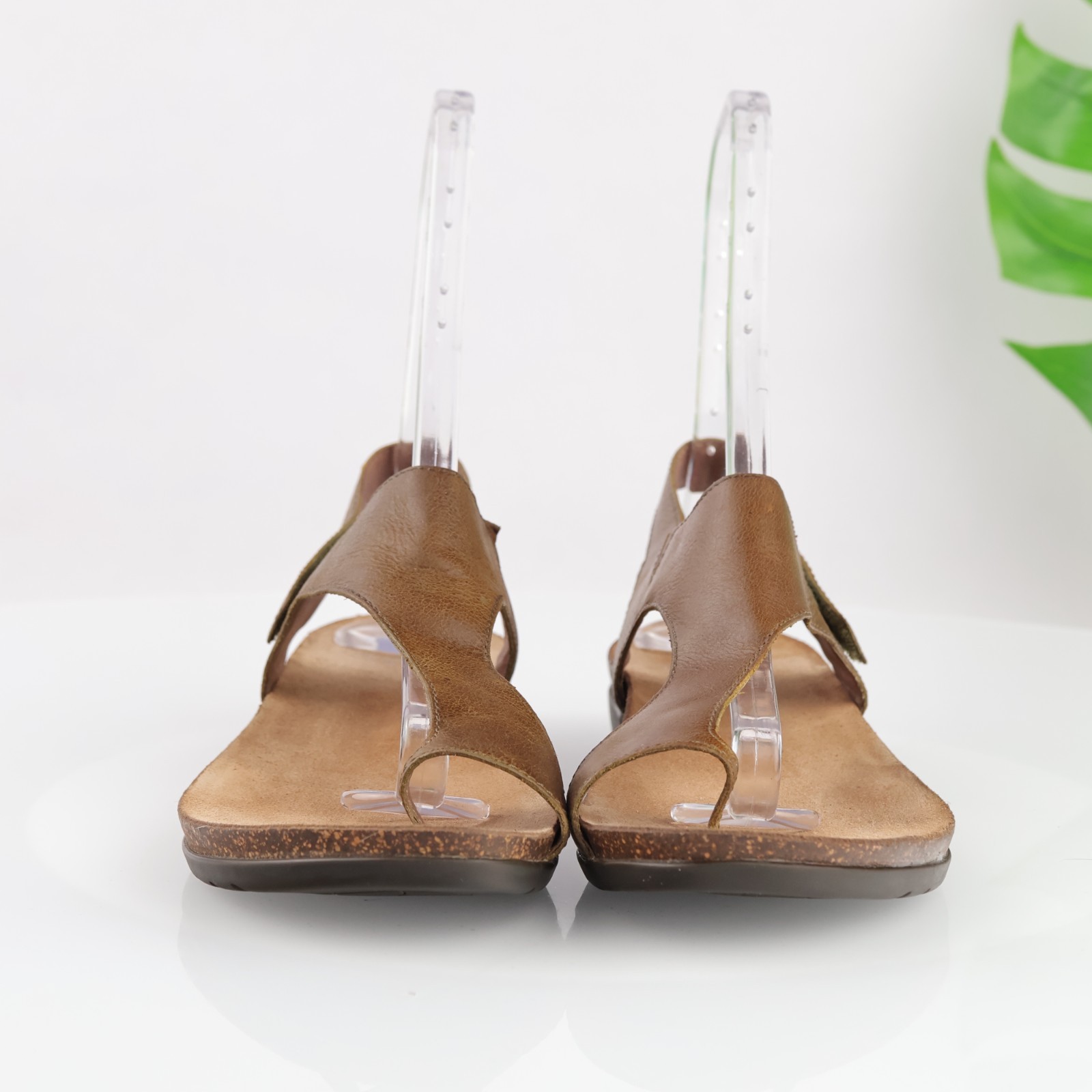 Dansko Womens Reece Sandals Size 42 11.5 Olive Leather Toe Loop Slingback Shoes