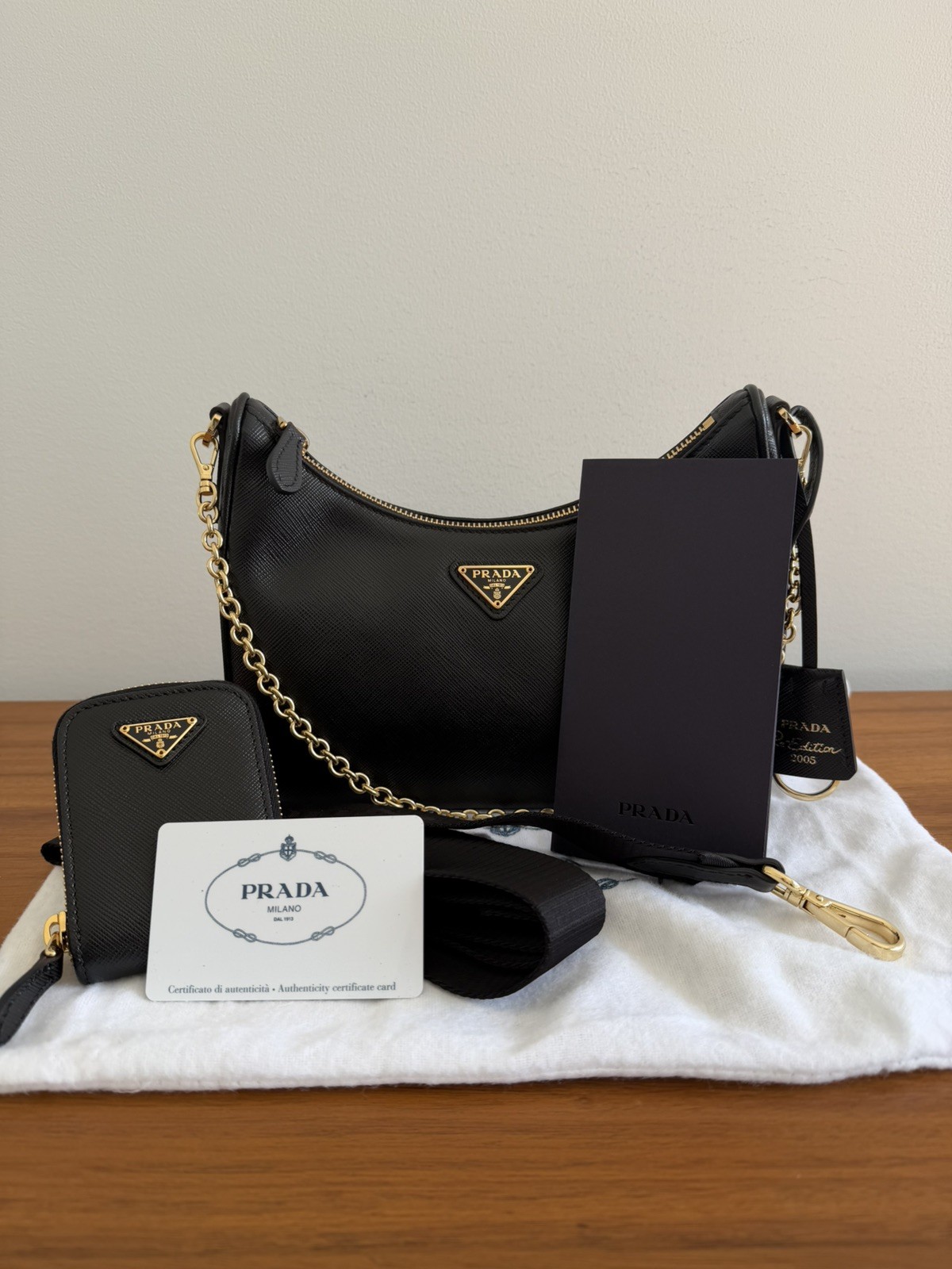 Prada Re-Edition 2005 Saffiano Leather Bag